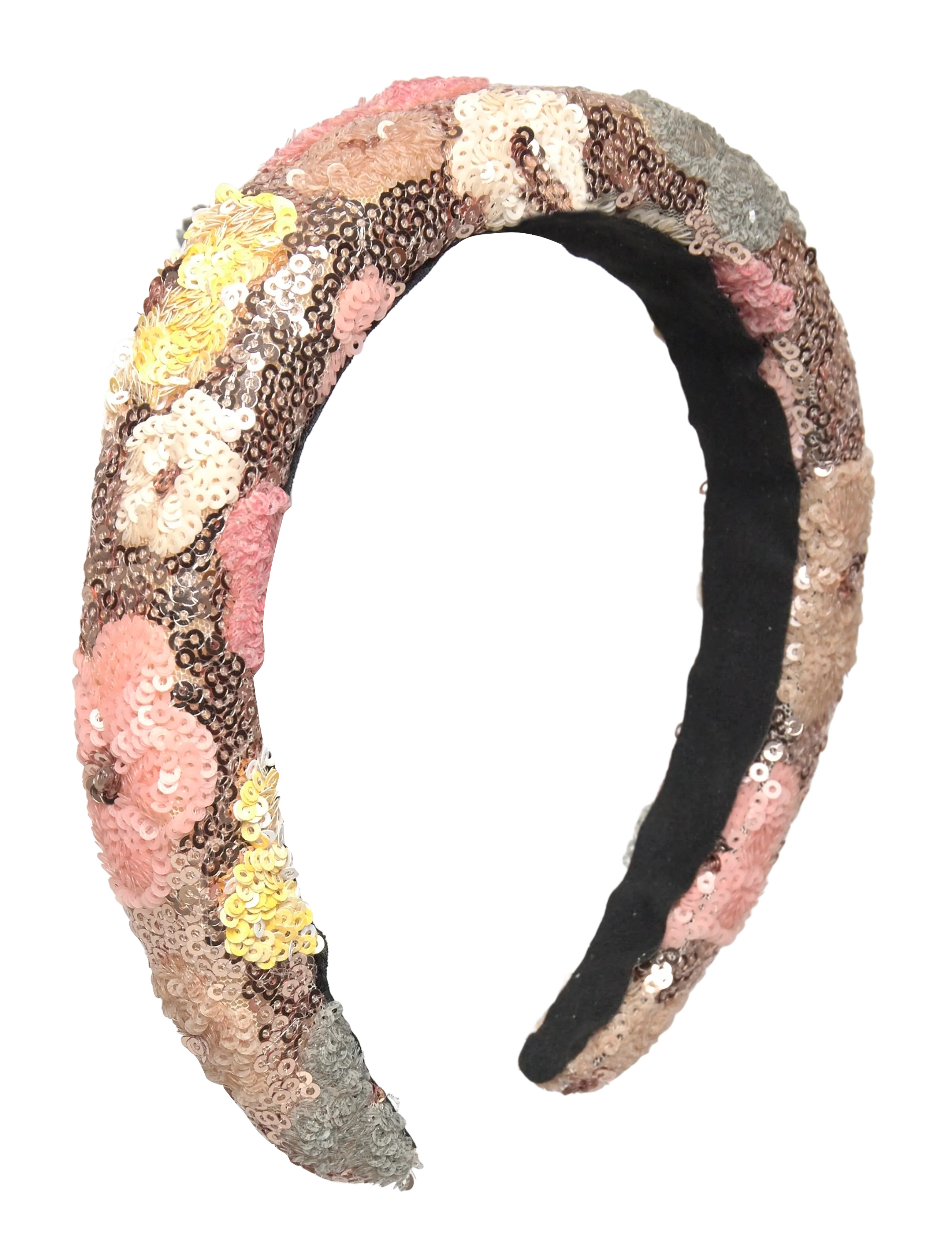 Pieces Pcbine Hairband, Kvinder, Paillet Hårbånd, Guld, Str: ONE SIZE