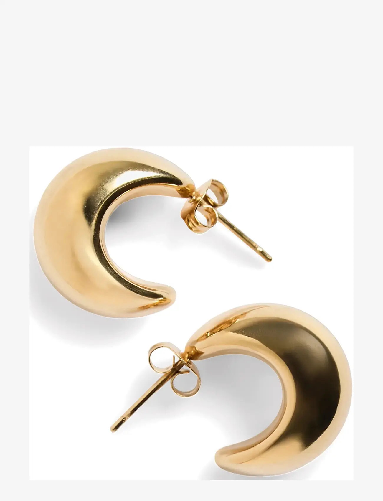 Pieces - PCDEVIA EARRINGS BOX WP - creoler & hoops - gold colour - 2
