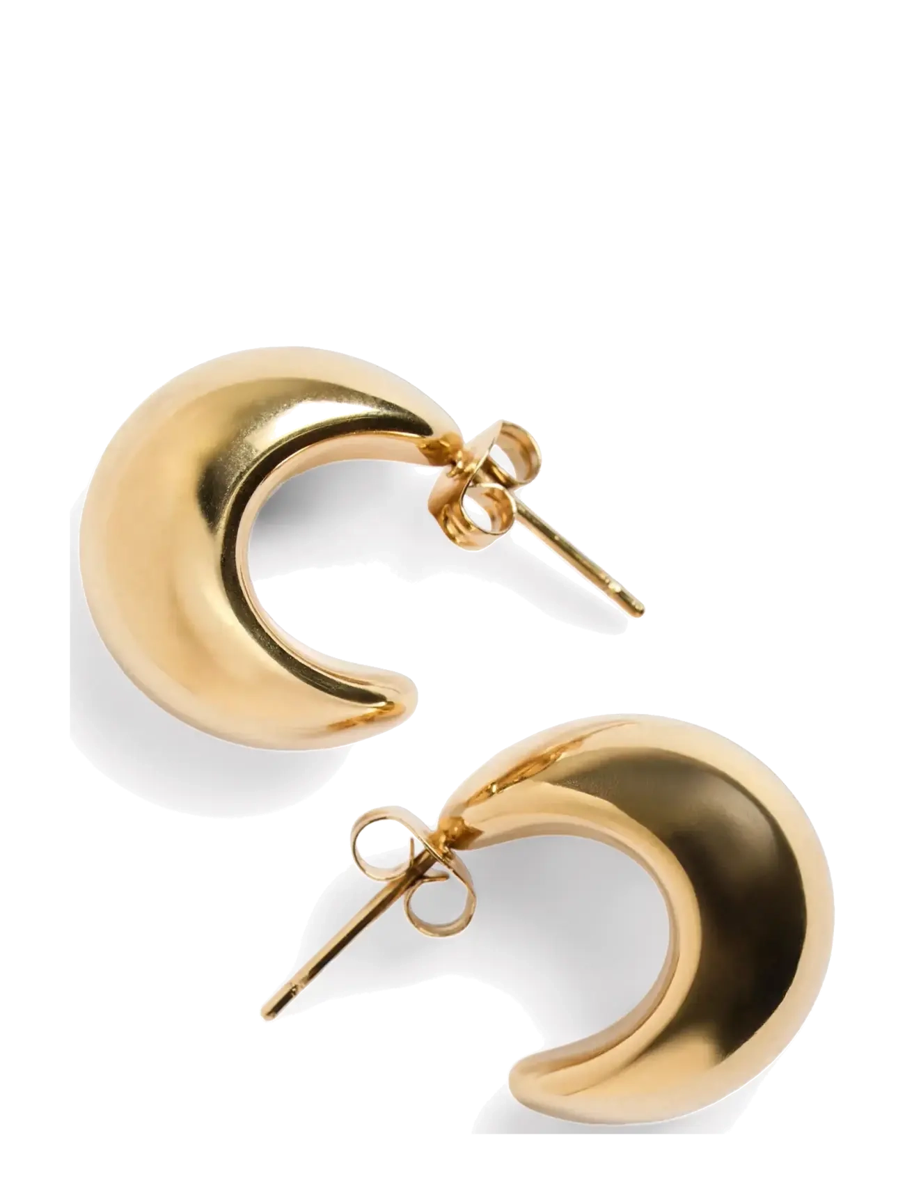 Pieces - PCDEVIA EARRINGS BOX WP - korvarenkaat - gold colour - 2