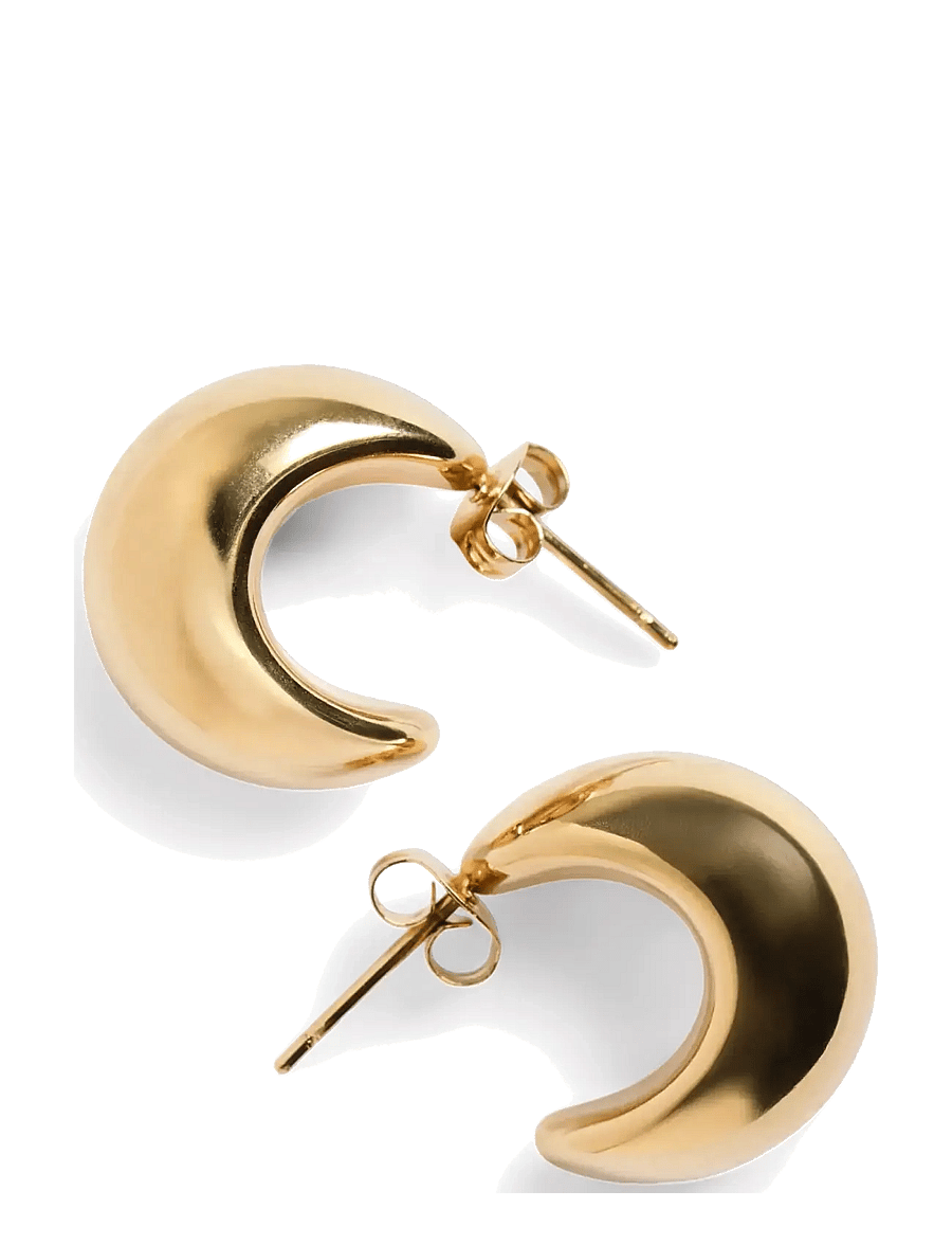 Pieces - PCDEVIA EARRINGS BOX WP - korvarenkaat - gold colour - 2
