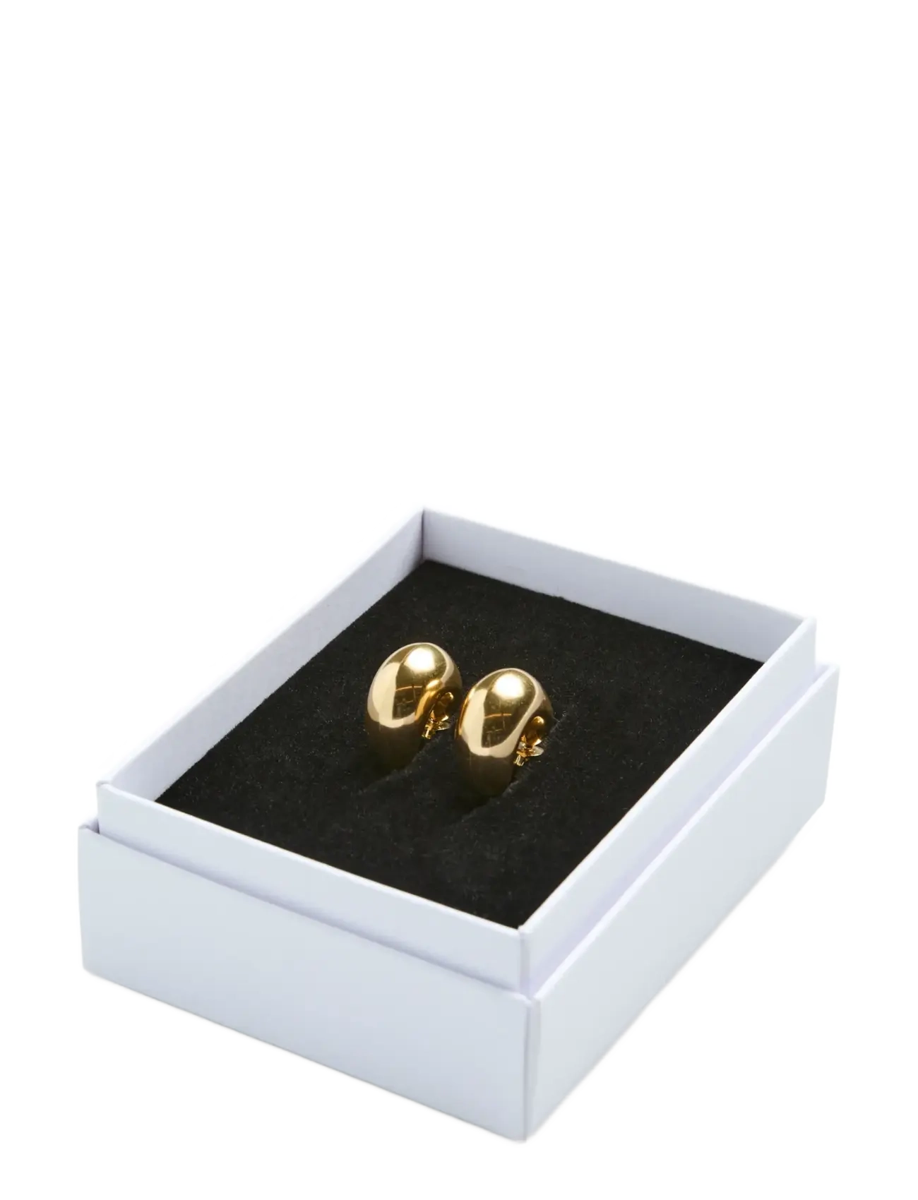 Pieces - PCDEVIA EARRINGS BOX WP - korvarenkaat - gold colour - 3