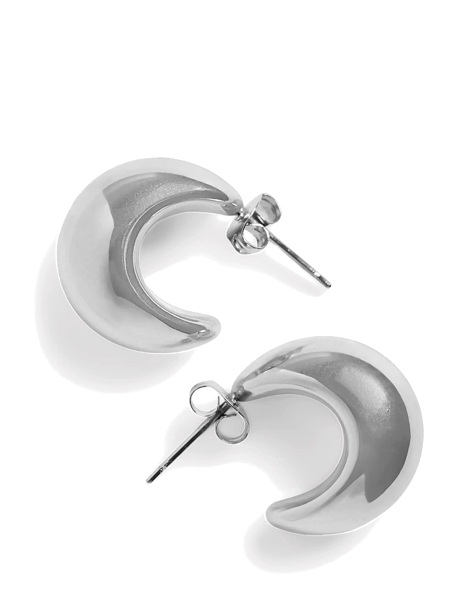 Pieces - PCDEVIA EARRINGS BOX WP - kreolen - silver colour - 2