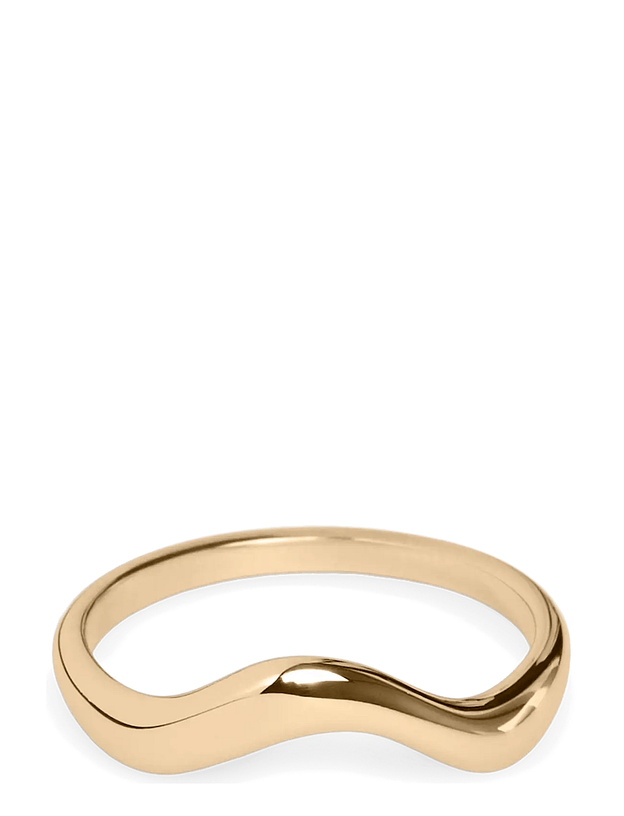 Pieces - PCGANA RING BOX WP - gold colour - 0