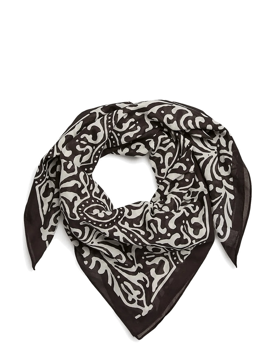 Pieces - PCPHILINE SQUARE SCARF BC - sjalar - chicory coffee - 1