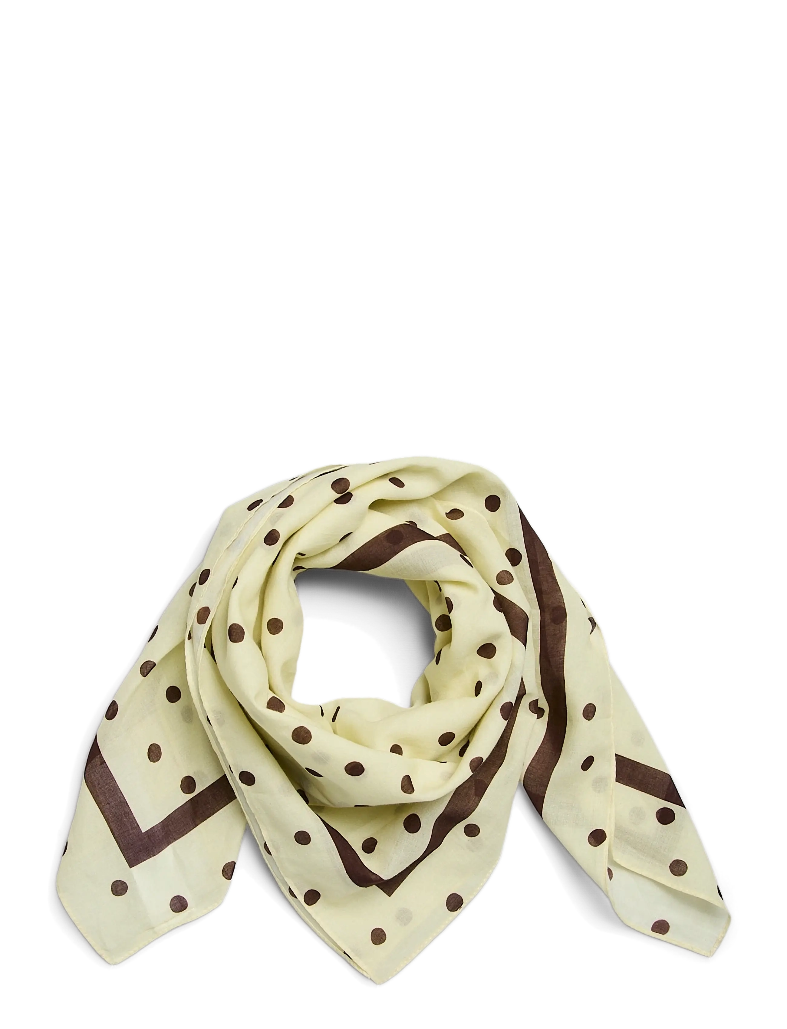 Pieces PCPHILINE SQUARE SCARF BC - Schals - FRENCH VANILLA / cream
