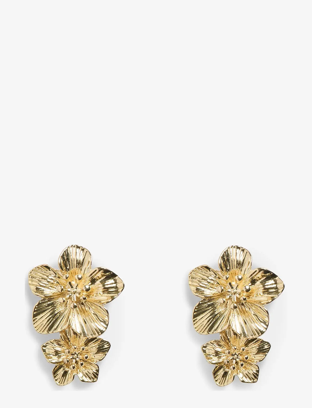 Pieces - PCPATRICIA M EARRINGS - statement earrings - gold colour - 0