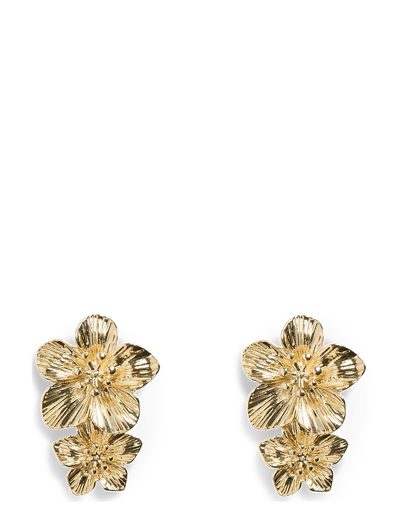 Pieces - PCPATRICIA M EARRINGS - statement earrings - gold colour - 0