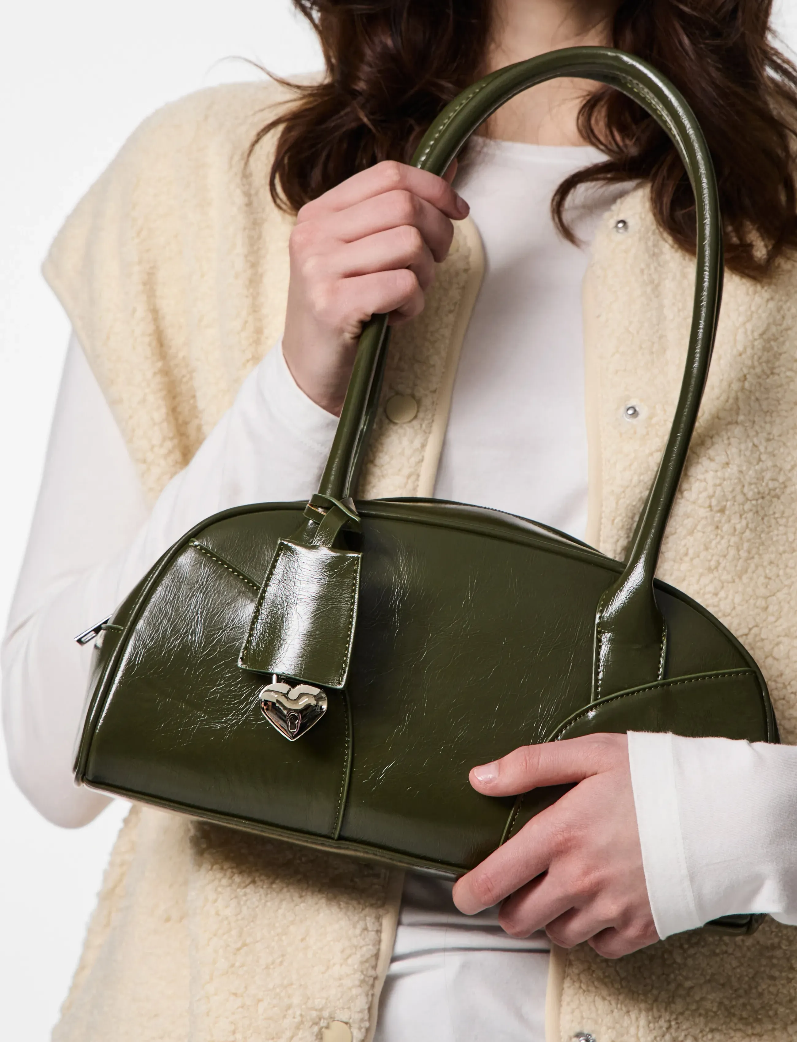 Pieces - PCBOWLING BAG - festmode zu outlet-preisen - sphagnum - 5