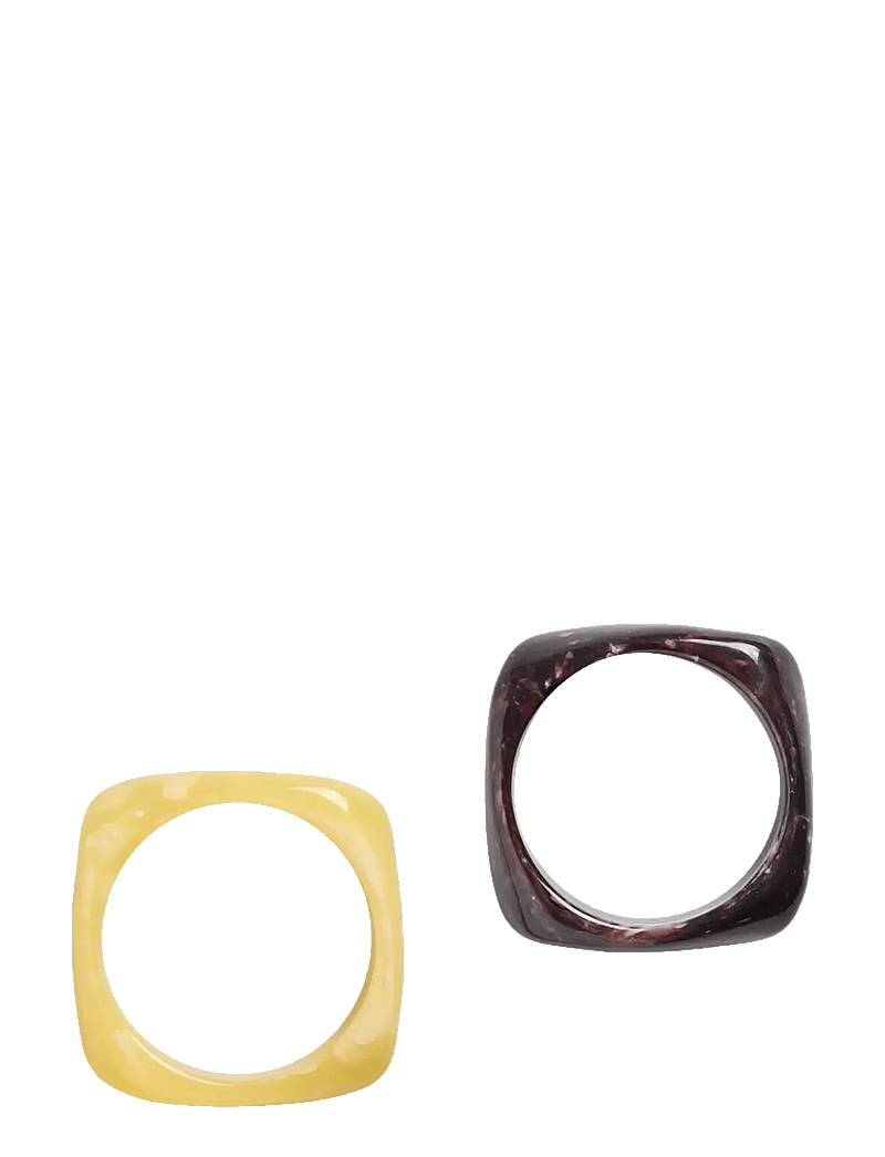 Pieces - PCPELLI M BRACELETCUFF 2-PACK - armreife - french vanilla - 0