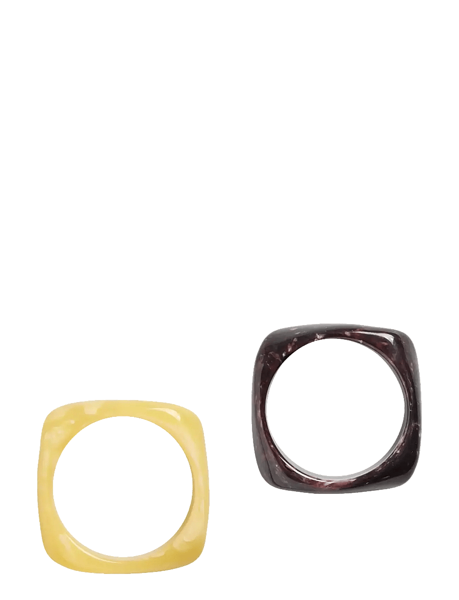 Pieces - PCPELLI M BRACELETCUFF 2-PACK - armringer - french vanilla - 0