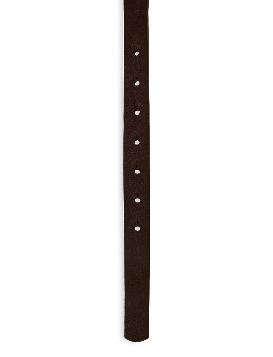 Pieces - PCPORA SUEDE JEANS BELT - paski skórzane - chicory coffee - 2