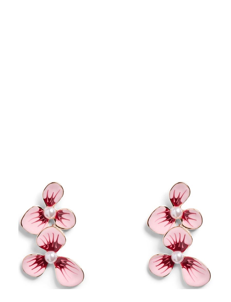 Pieces - PCPOHIE J EARRINGS - Øreringe med vedhæng - sea pink - 0