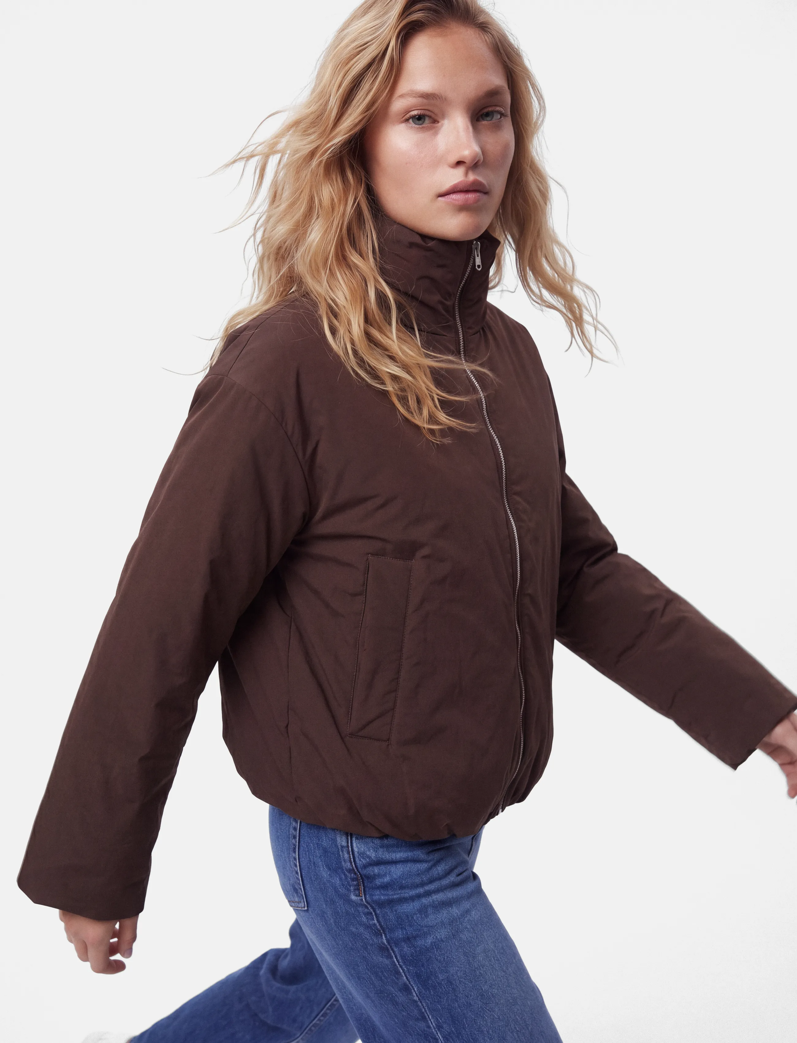 Pieces PCSIF JACKET NOOS BC - Pieces - HOT FUDGE / brown