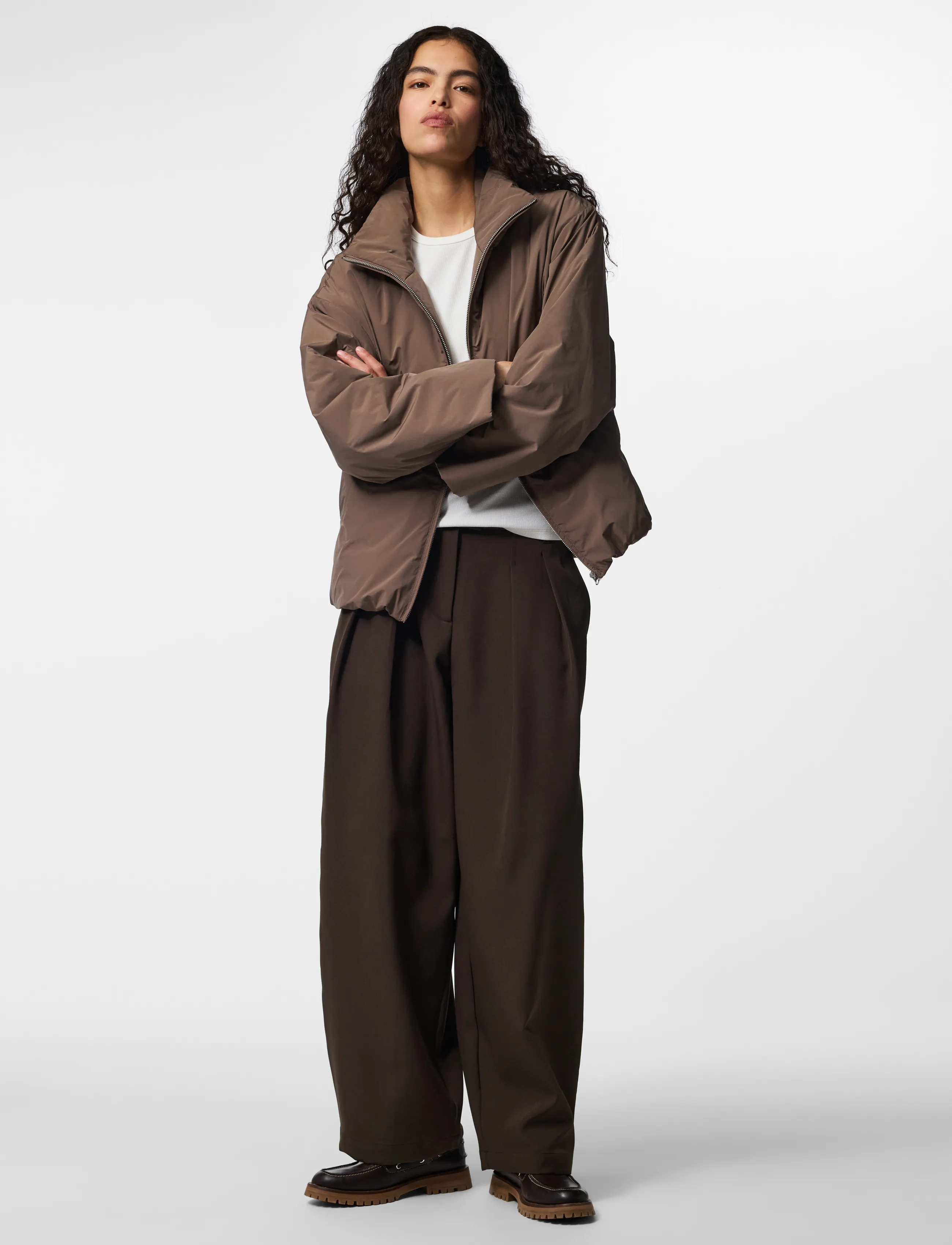 Pieces - PCSIF JACKET NOOS BC - talvejoped - morel - 4