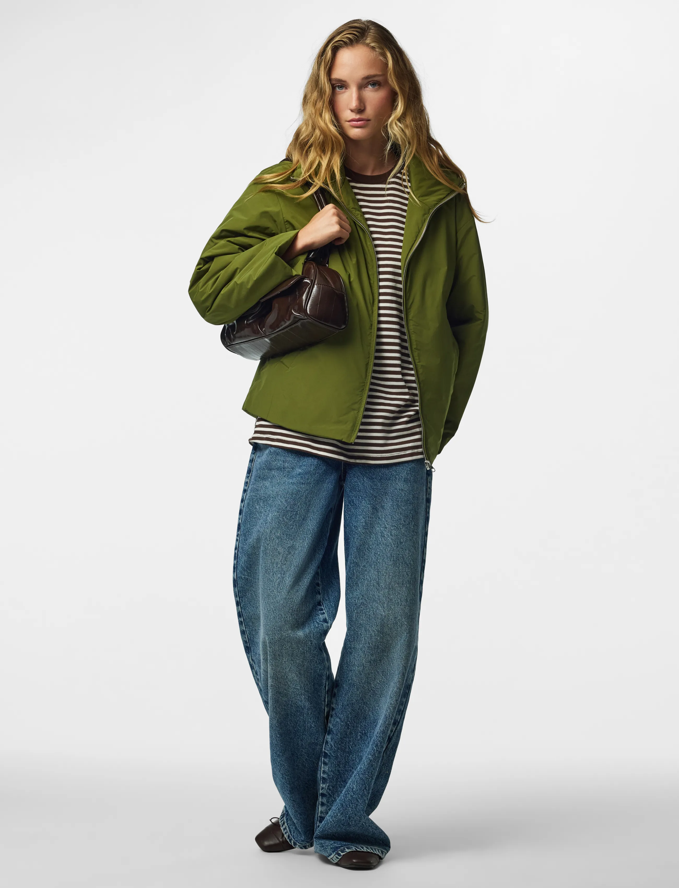 Pieces - PCSIF JACKET NOOS BC - talvejoped - sphagnum - 4