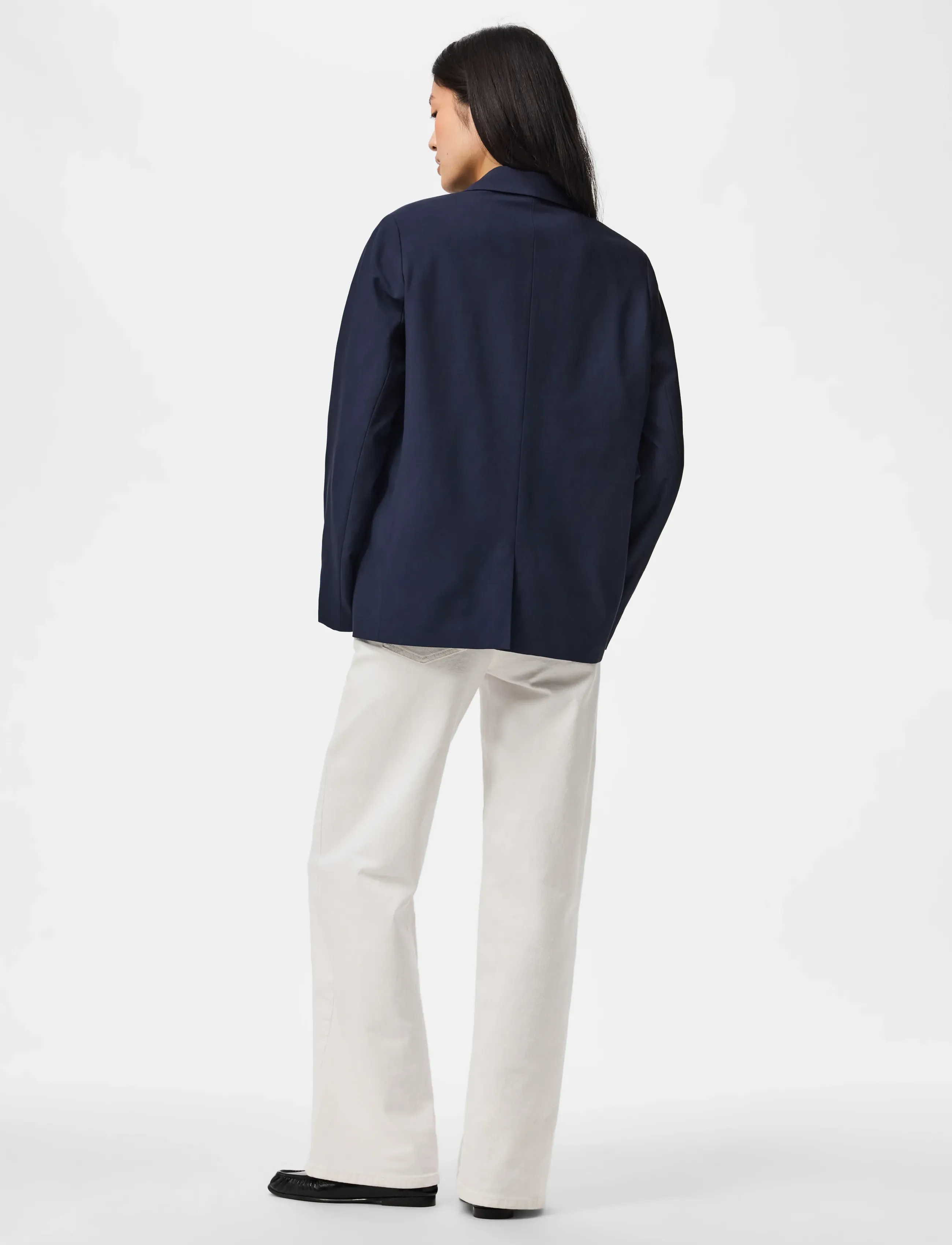 Pieces - PCBOSELLA LS LOOSE BLAZER NOOS BC - night sky - 3