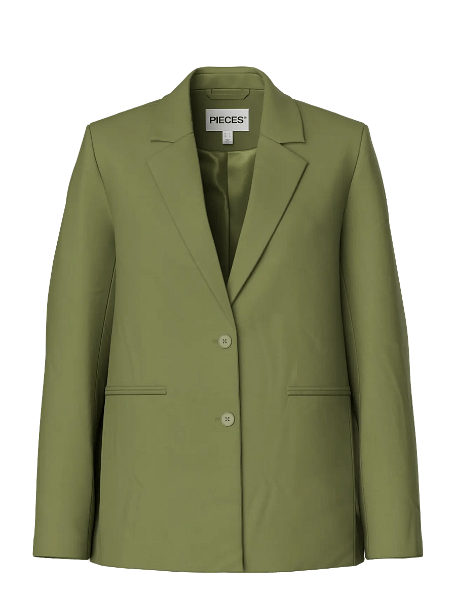 Pieces - PCBOSELLA LS LOOSE BLAZER NOOS BC - sphagnum - 1