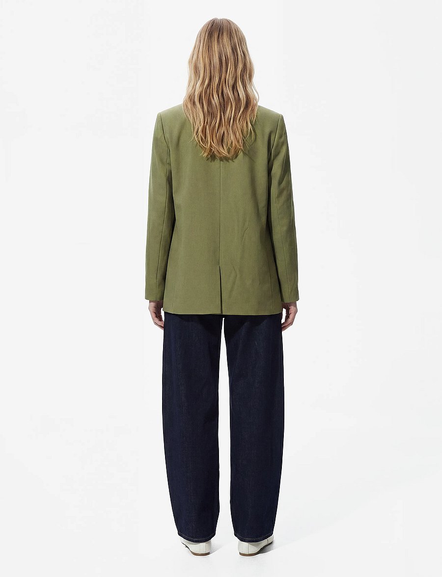 Pieces - PCBOSELLA LS LOOSE BLAZER NOOS BC - sphagnum - 3
