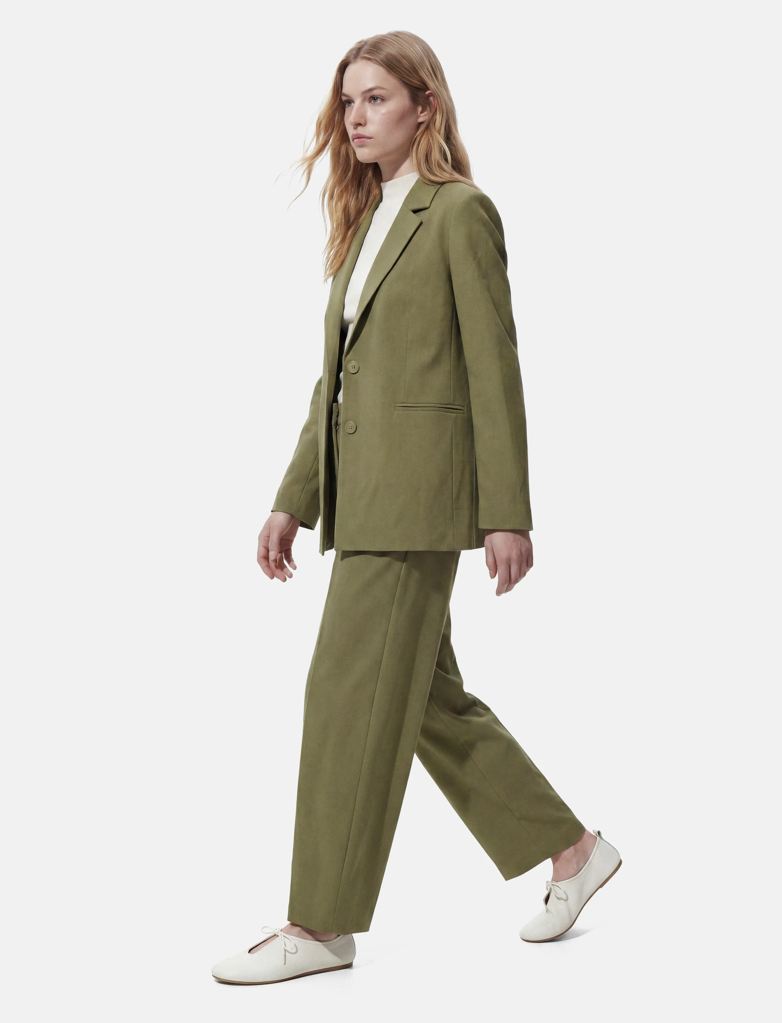 PIECES Pcbosella Ls Loose Blazer Noos Bc dam – bild 5