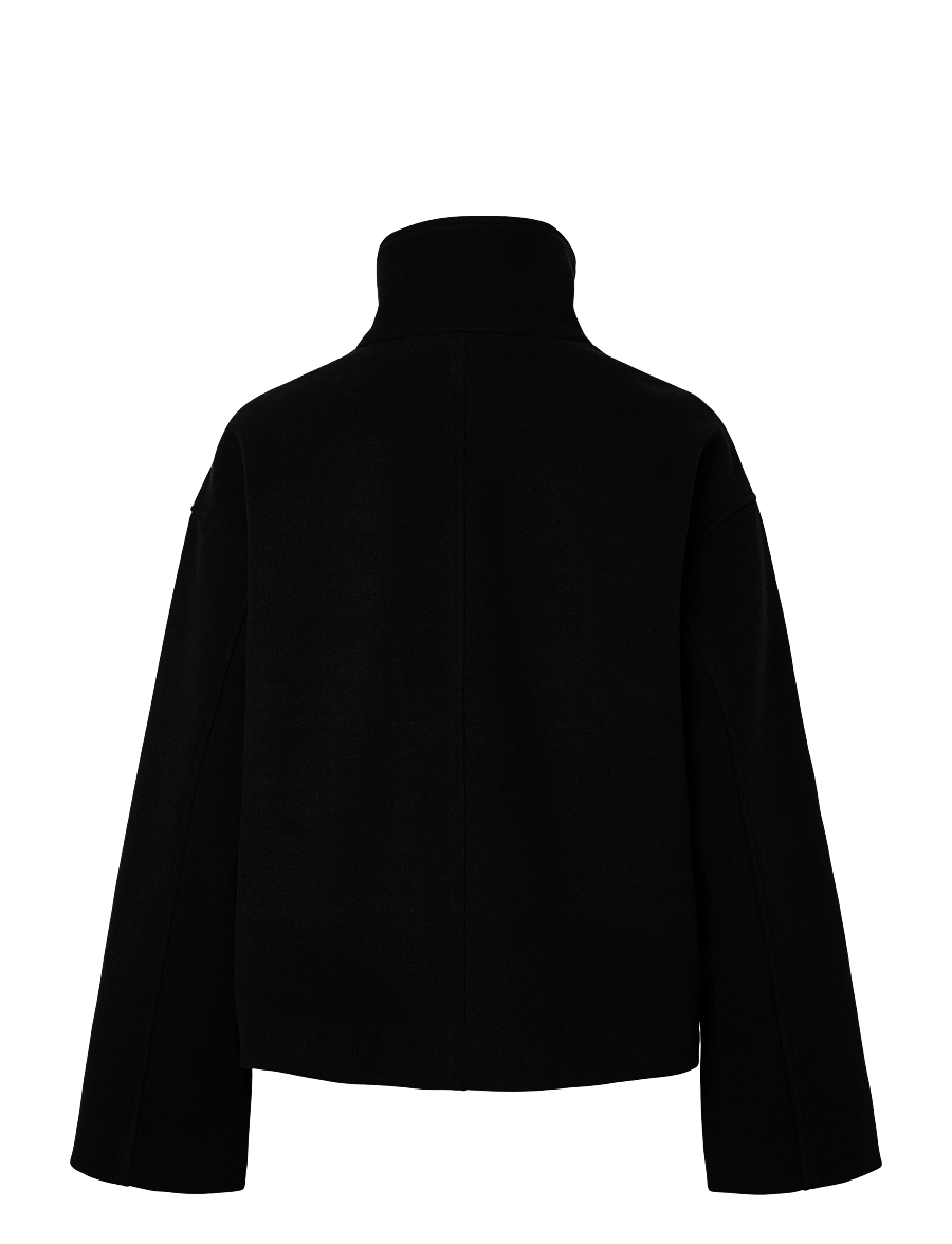 Pieces - PCAGNES SHORT JACKET NOOS BC - kevadjoped - black - 2
