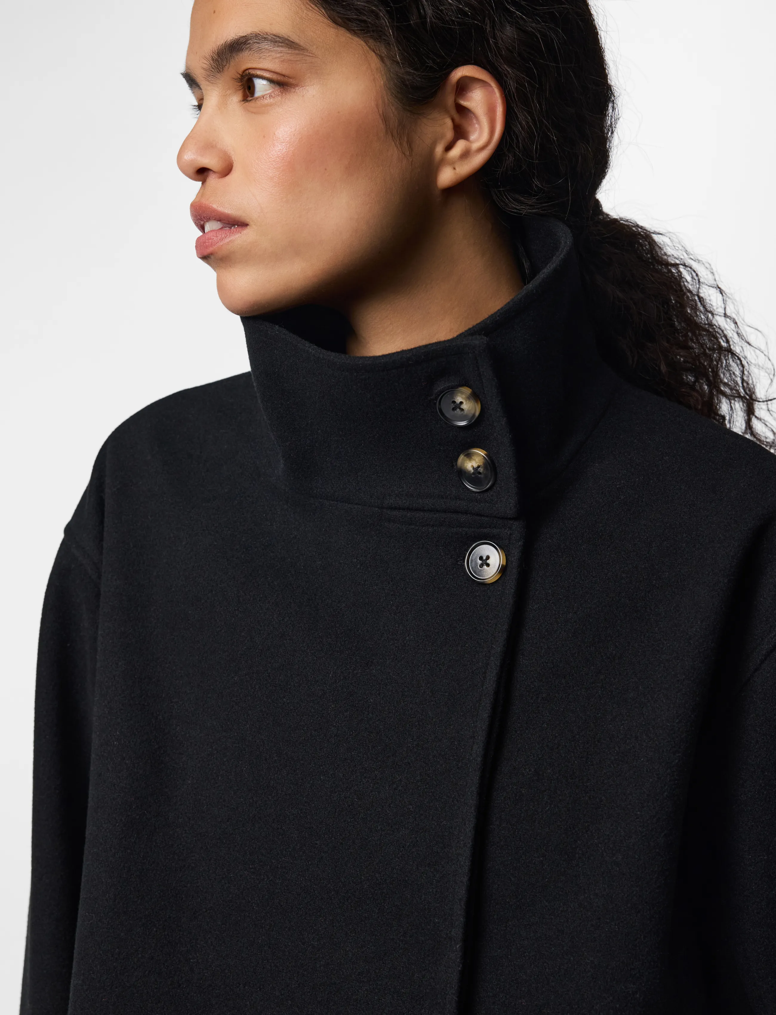Pieces - PCAGNES SHORT JACKET NOOS BC - kevadjoped - black - 5