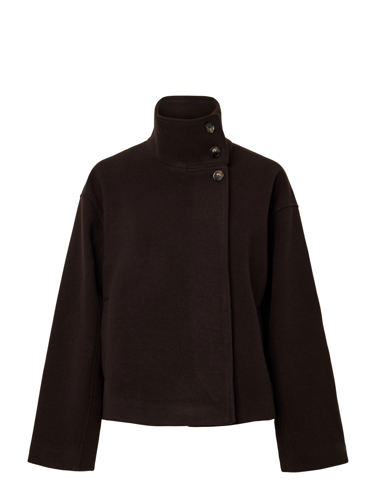 Pieces PCAGNES SHORT JACKET NOOS BC - Herbstjacken - GANACHE / brown