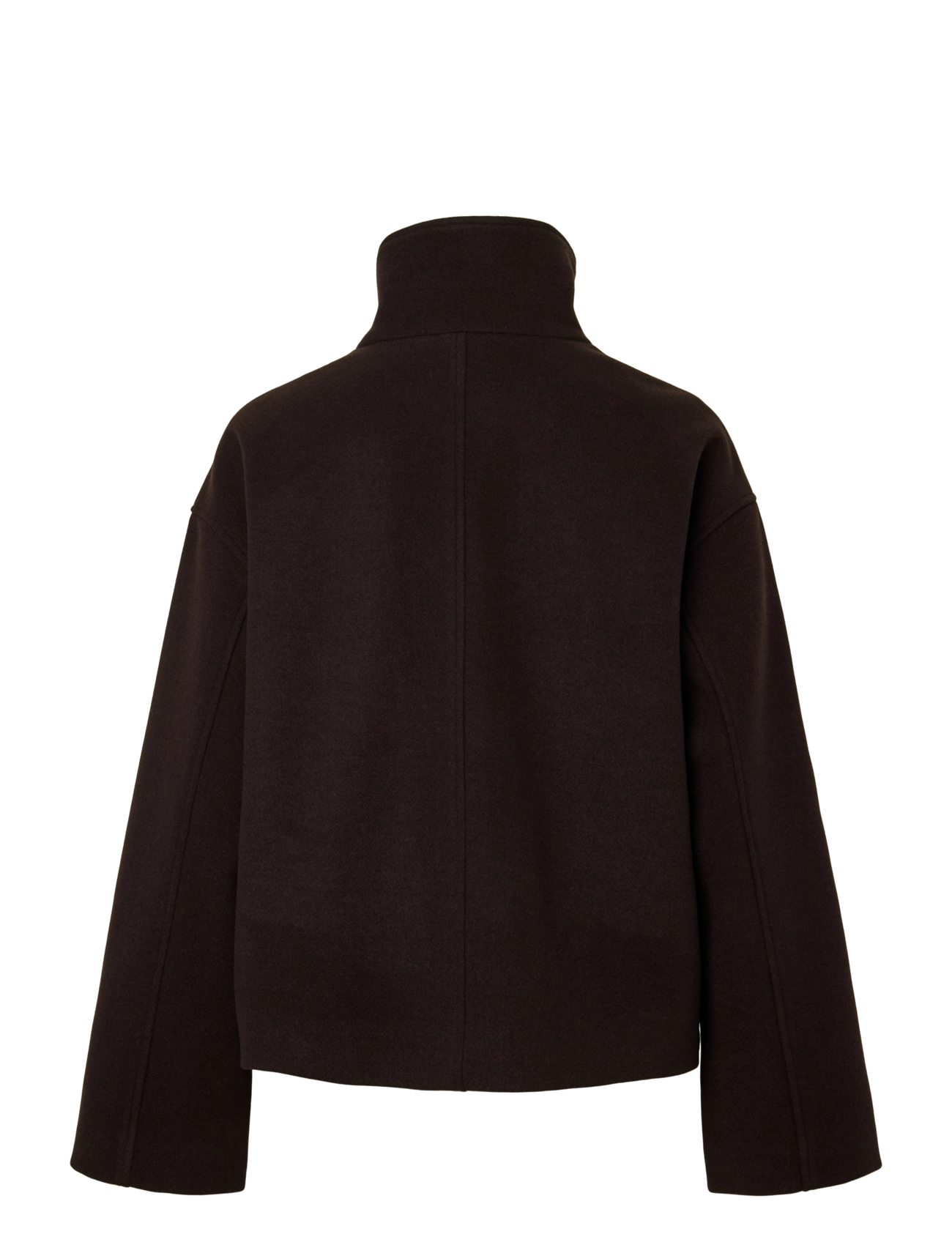 Pieces - PCAGNES SHORT JACKET NOOS BC - ganache - 1