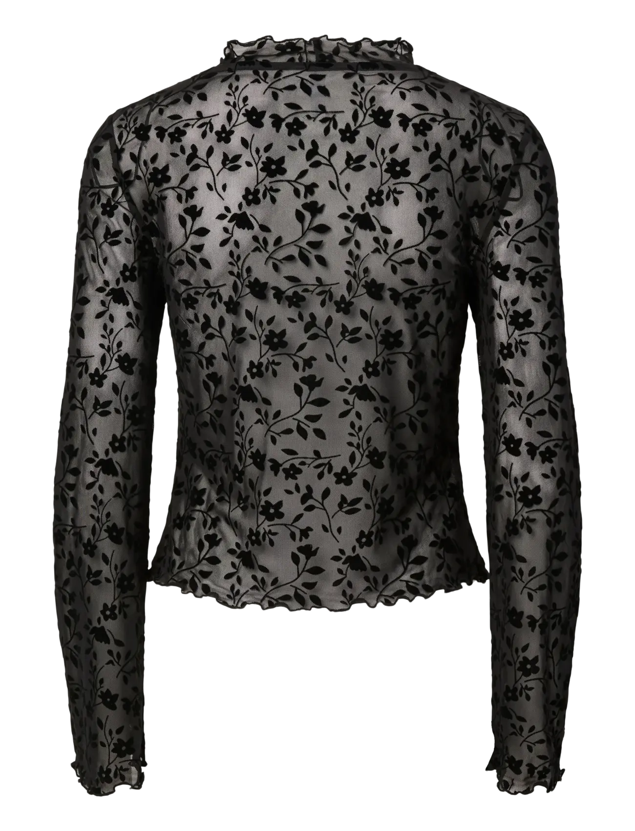Pieces - PCISLIE LS TIE TOP JSR FSY PP - cardigans - black - 1