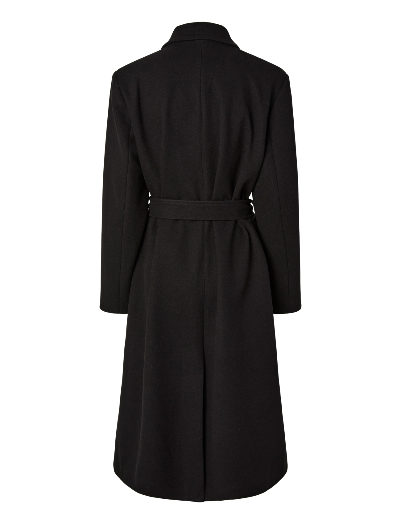 Pieces - PCAYA LONG COAT NOOS BC - mantlid - black - 1