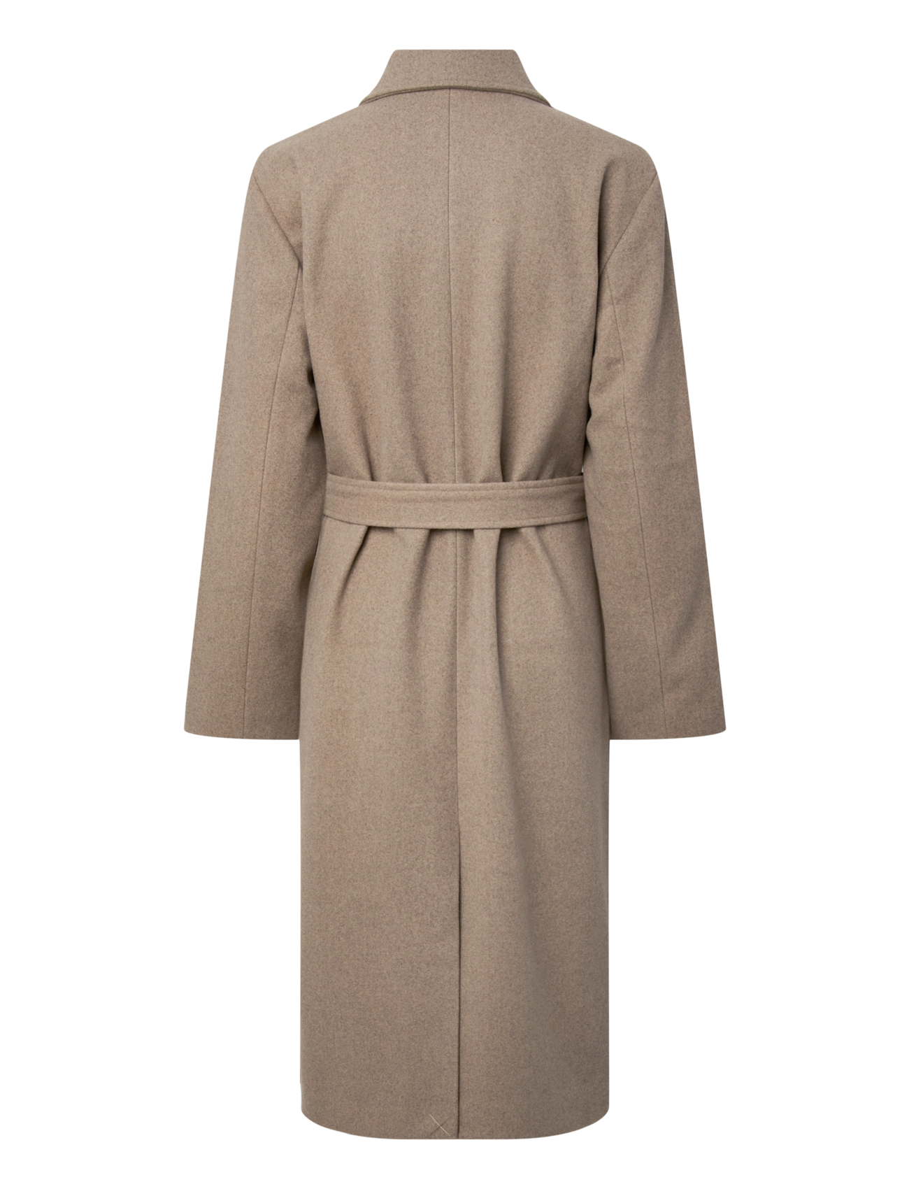 Pieces - PCAYA LONG COAT NOOS BC - mäntel - greige - 1