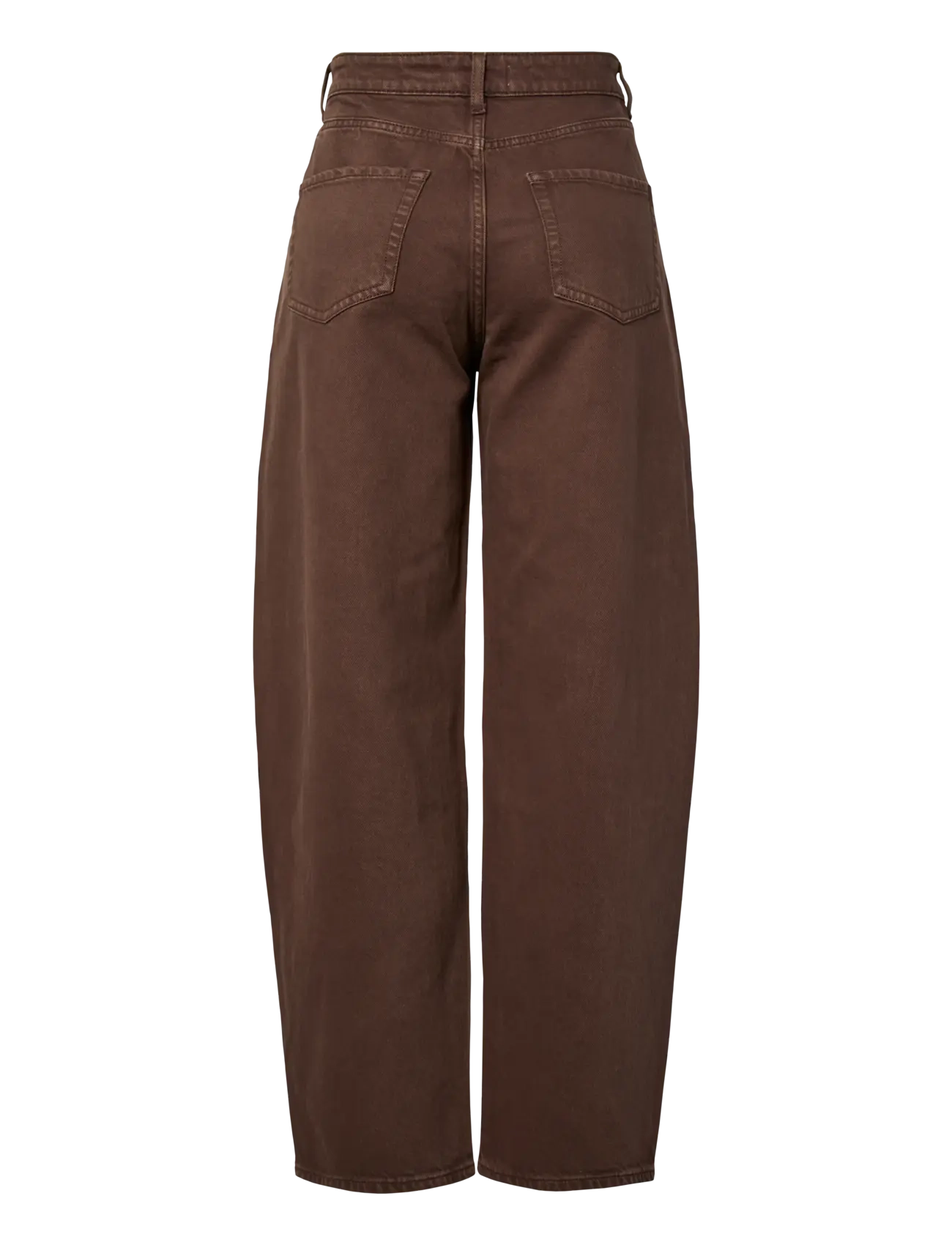 Pieces - PCGRACE MW BARREL ANK JEANS NOOS BC - barrel jeans - hot fudge - 2