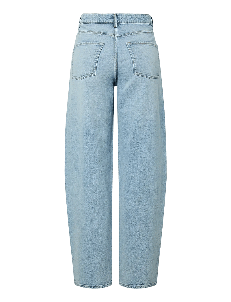 Pieces - PCGRACE MW BARREL ANK JEANS NOOS BC - barrel jeans - light blue denim - 2