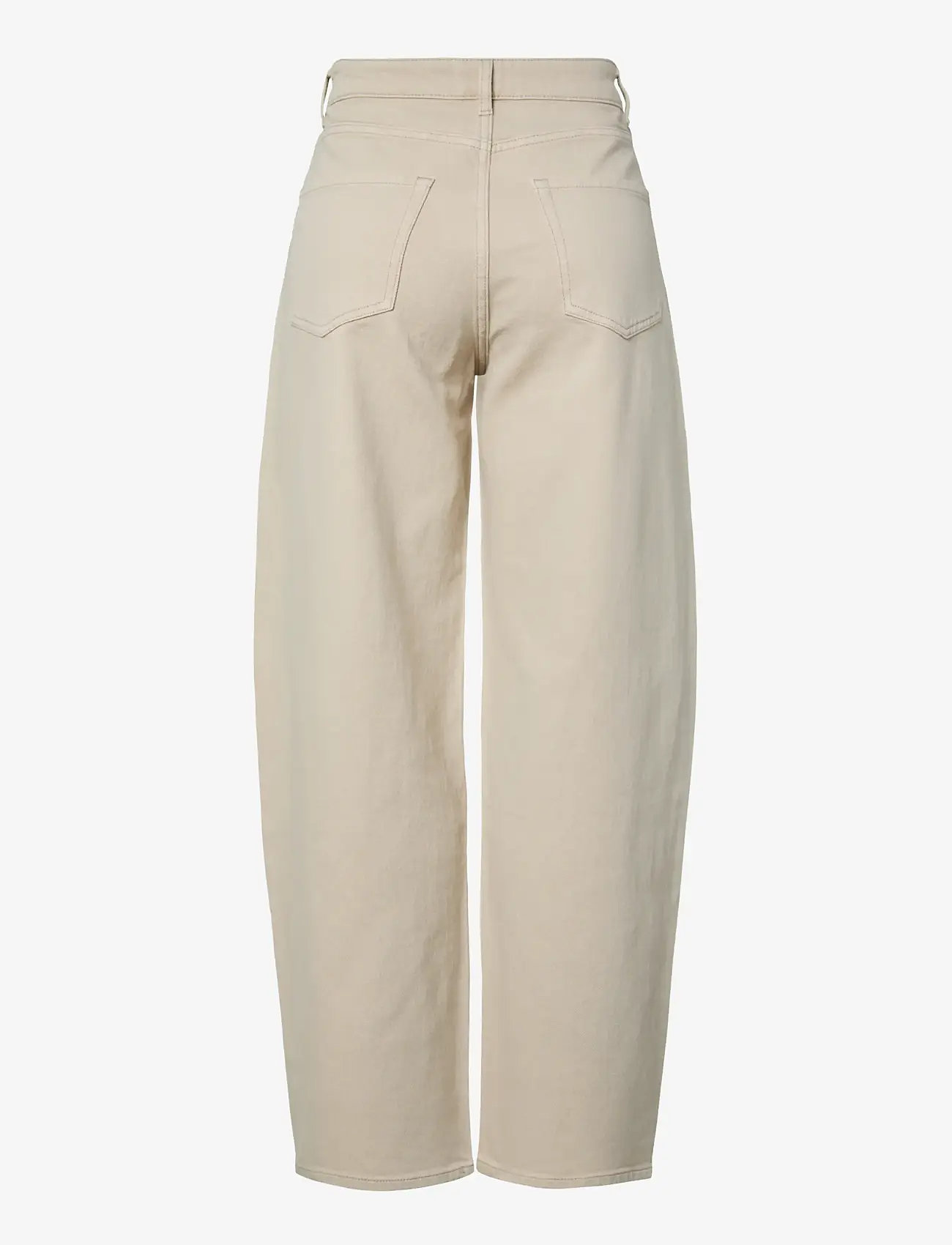 Pieces - PCGRACE MW BARREL ANK JEANS NOOS BC - barrel jeans - silver lining - 2