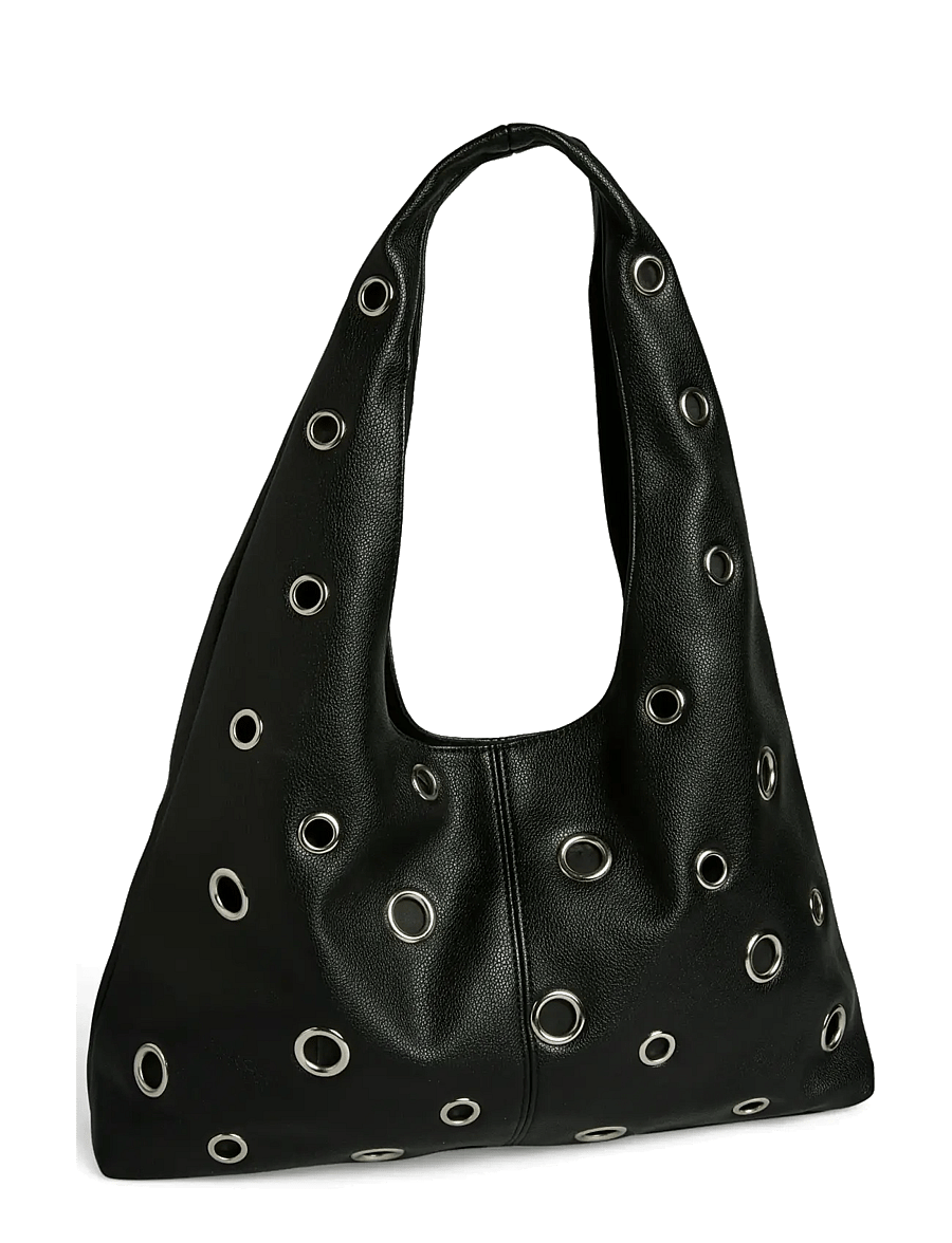 Pieces - PCEJA SHOULDER BAG PP FSY - alltags-style - black - 2