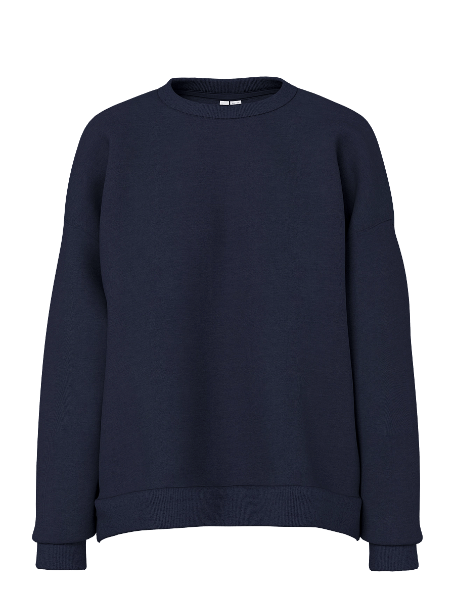 Pieces - PCCHILLI LS LOOSE FIT SWEAT TOP NOOS BC - sweatshirts - sky captain - 1
