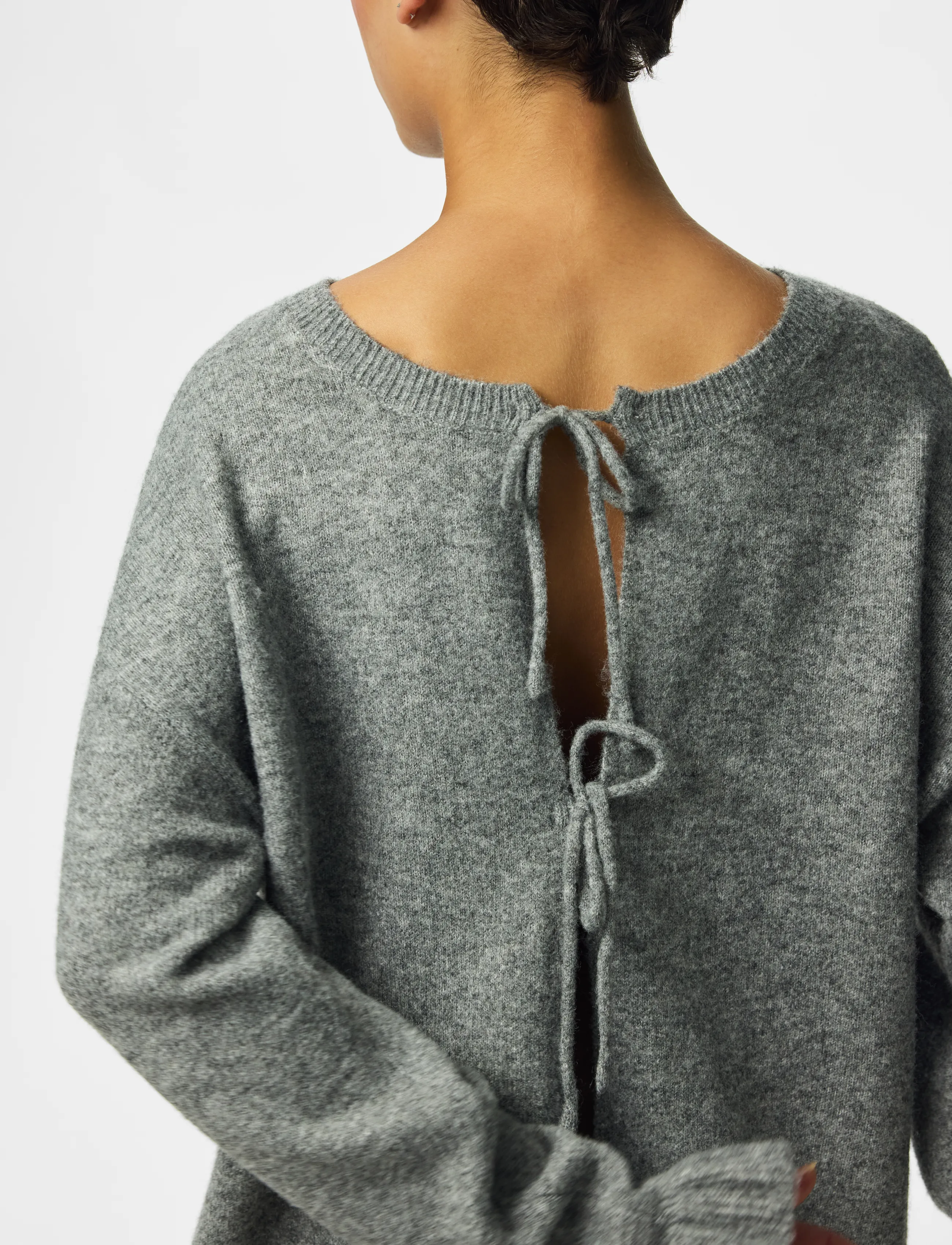 PIECES Pcsally Rev Frill Cardigan Knit Noos Bc dam – bild 5
