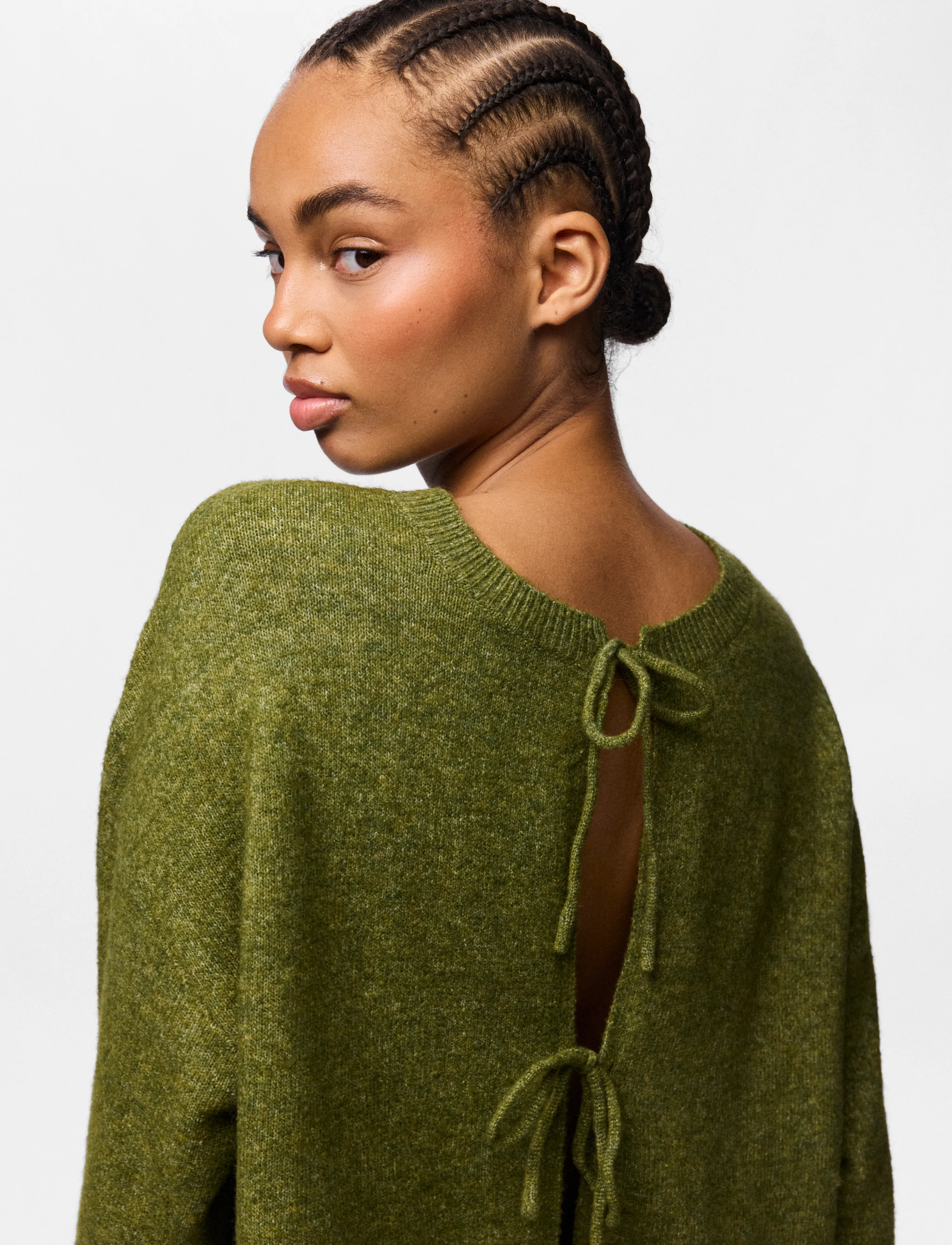 Pcsally Rev Frill Cardigan Knit Noos Bc