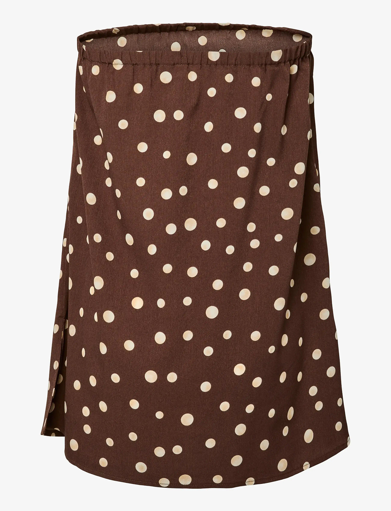 Pieces - PCMOKKA BANDEAU TOP WVN D2D PP - tanktops - coffee quartz - 1