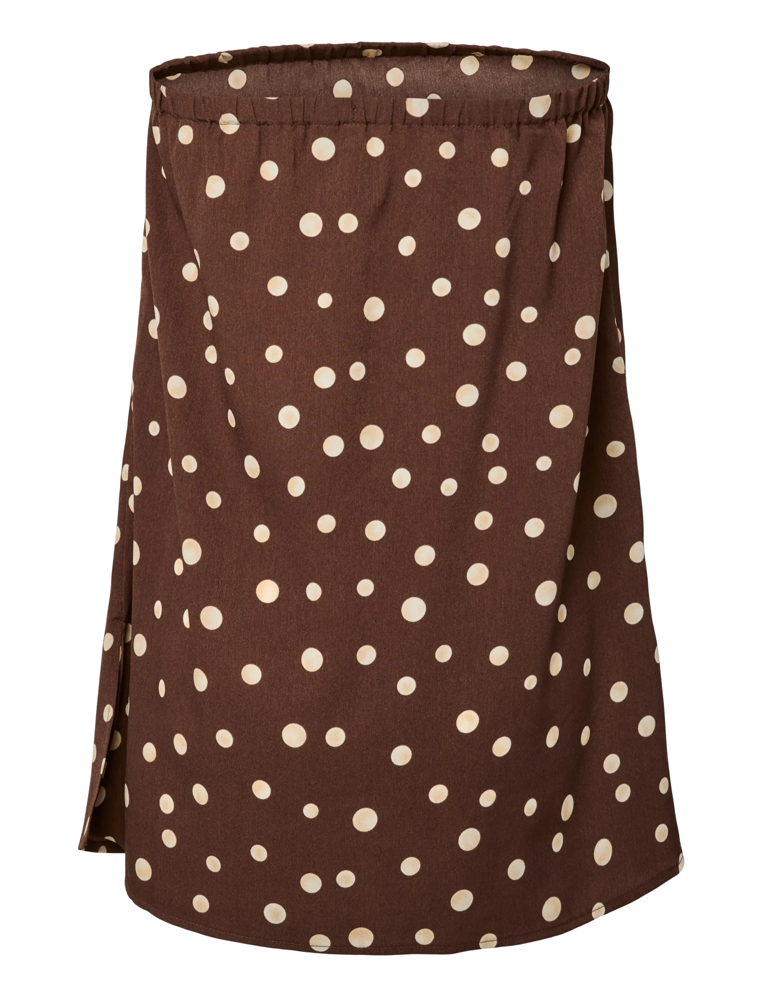 Pieces - PCMOKKA BANDEAU TOP WVN D2D PP - linnen - coffee quartz - 1
