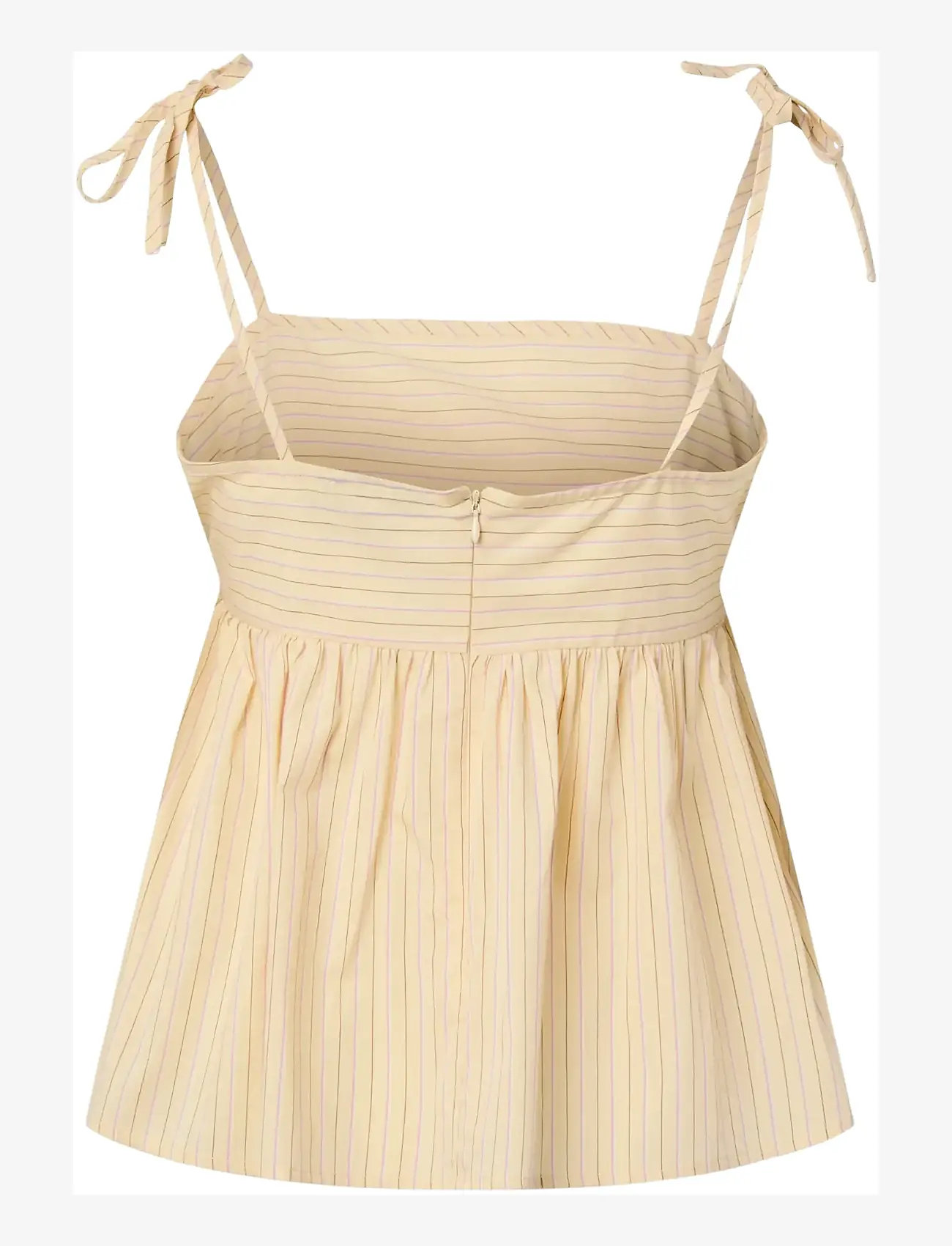 Pieces - PCAPRIL STRAP TOP WVN D2D PP - Ärmellose tops - french vanilla - 2