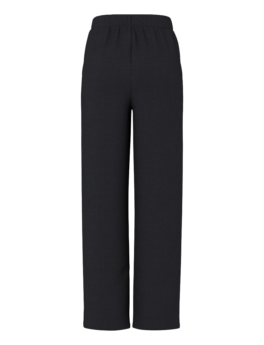 Pieces - PCMICHELLE SCUBA HW PANTS SWT NOOS BC - alltags-style - black - 1