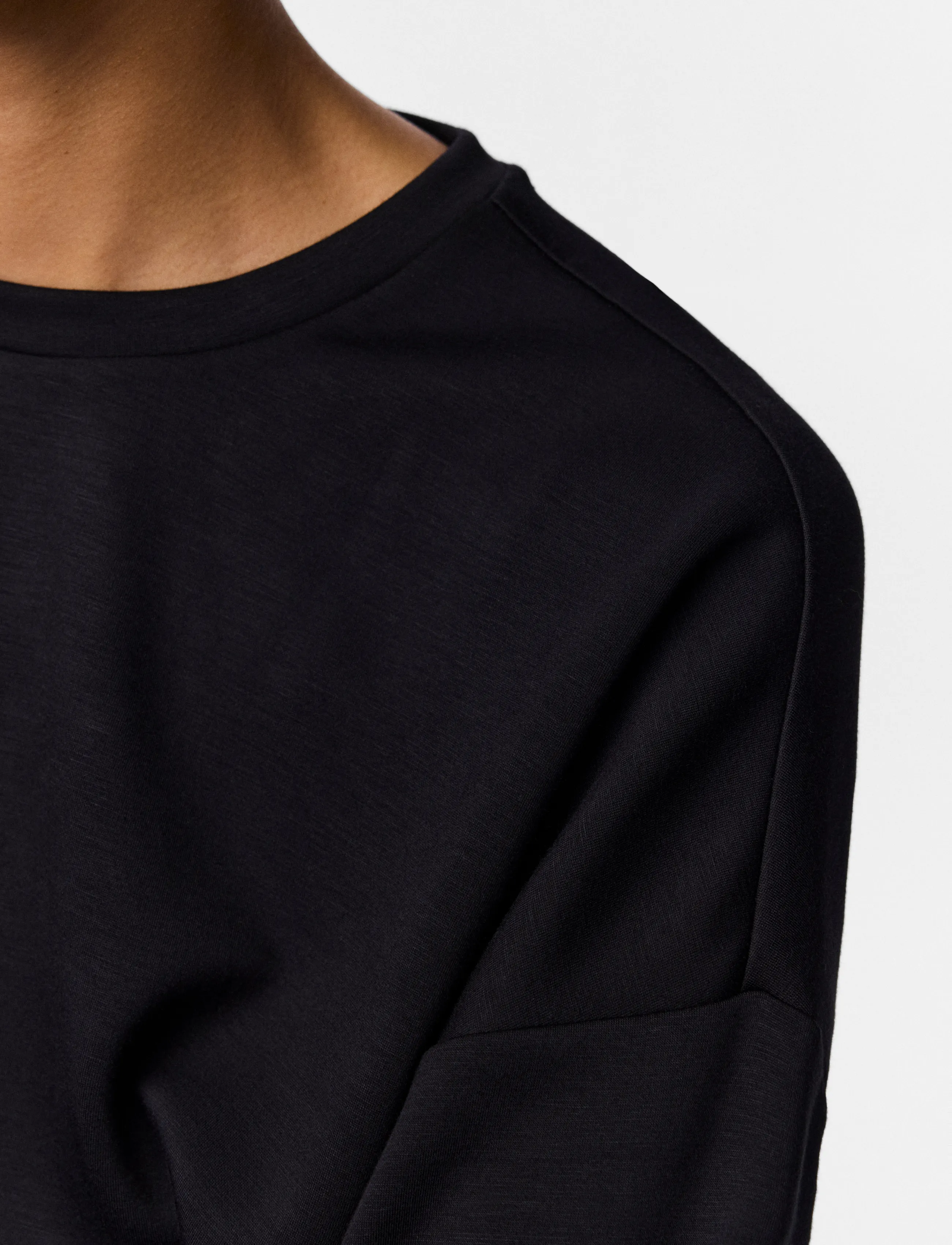 PIECES Pcmichelle Scuba Ls Top Swt Noos Bc långärmade t-shirt dam – bild 7