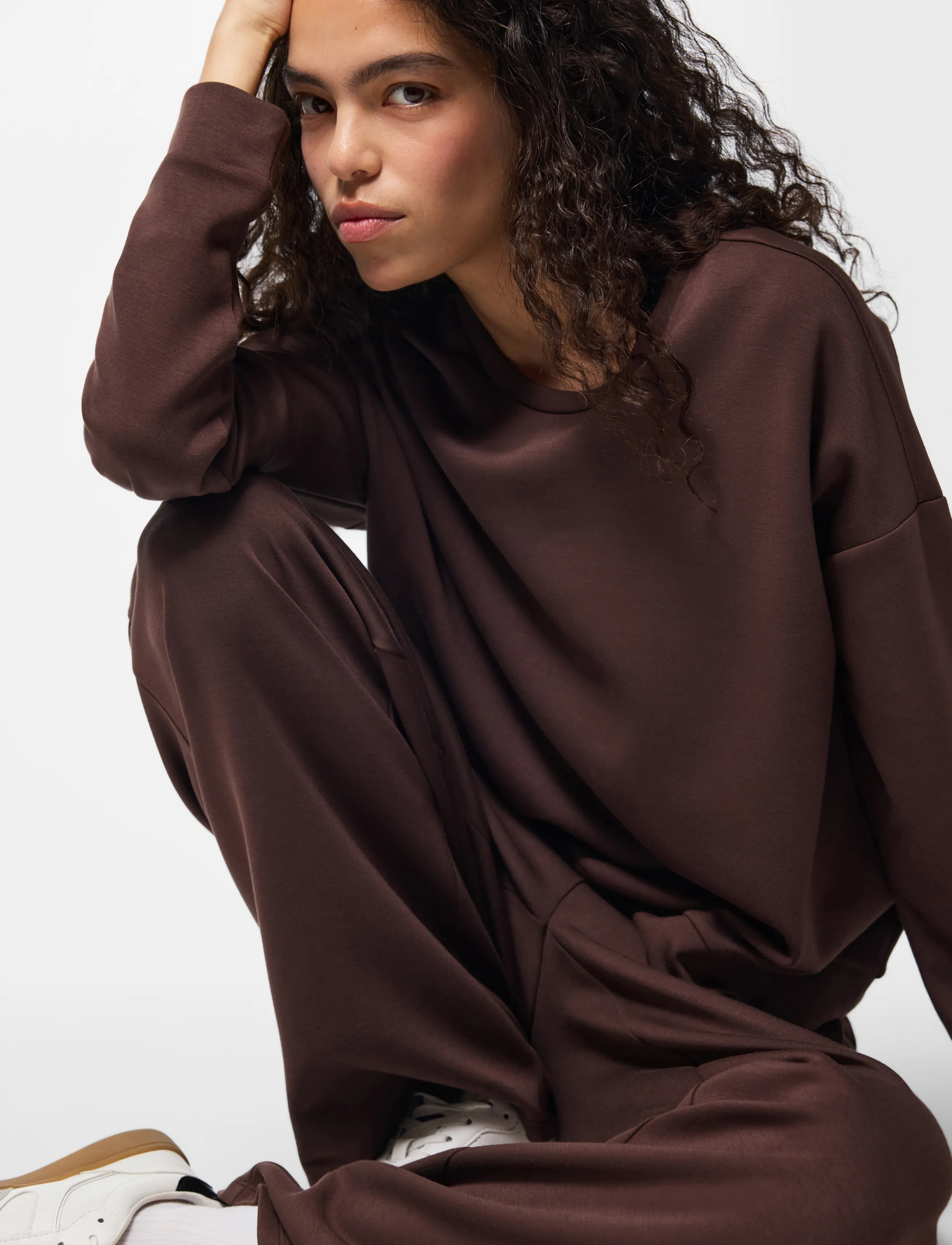 PIECES Pcmichelle Scuba Ls Top Swt Noos Bc långärmade t-shirt dam – bild 5