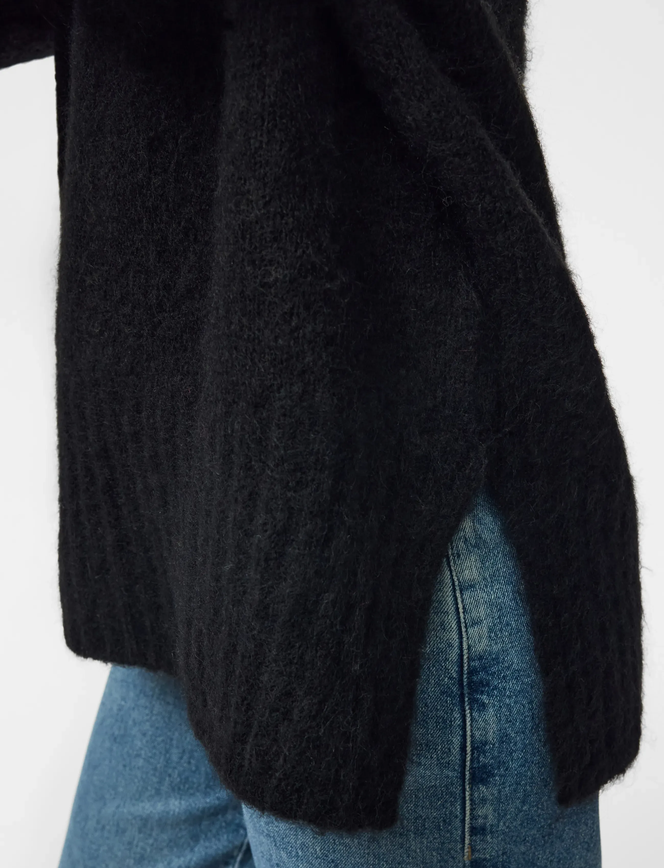 Pieces - PCTINA LS O-NECK KNIT NOOS - jumpers - black - 5