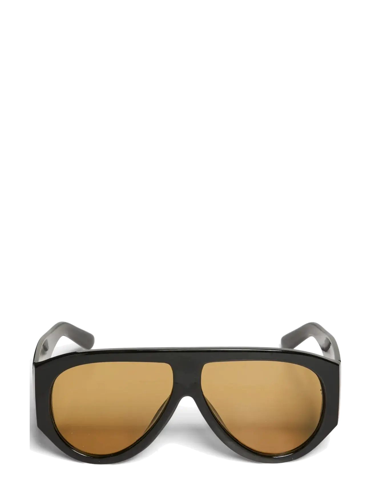 Pieces PCFANNI SUNGLASSES BC PP - Solbriller - BLACK / black