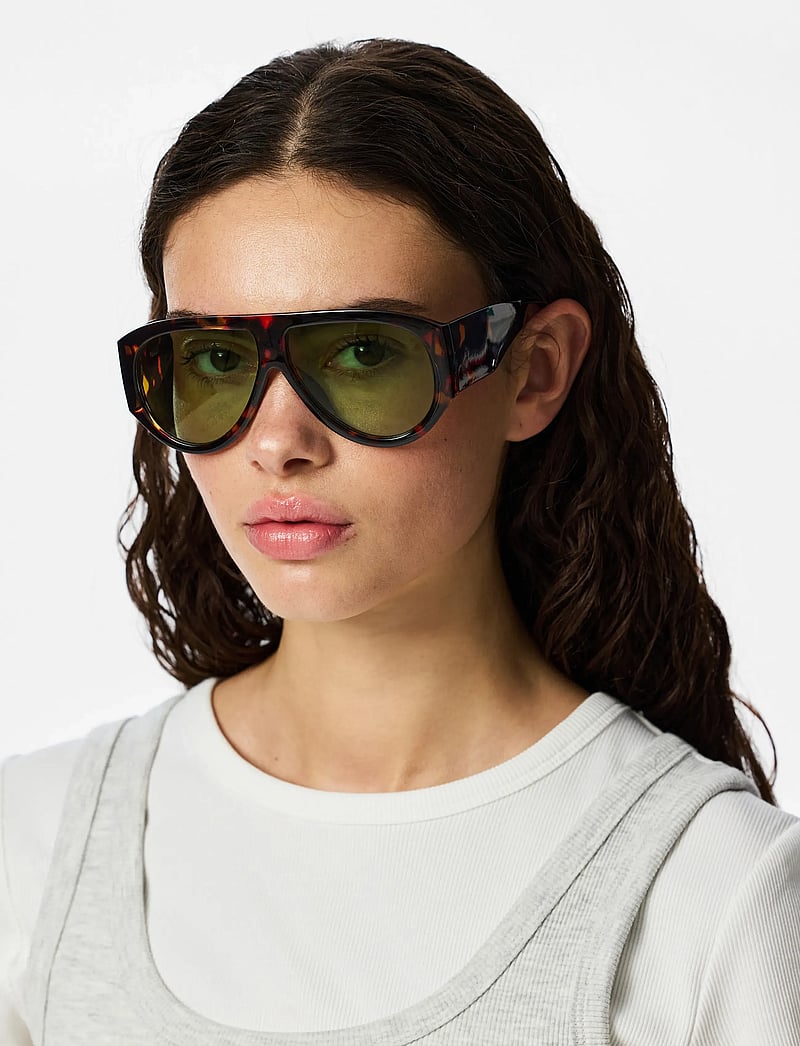 Pieces - PCFANNI SUNGLASSES BC PP - pilot - black - 0