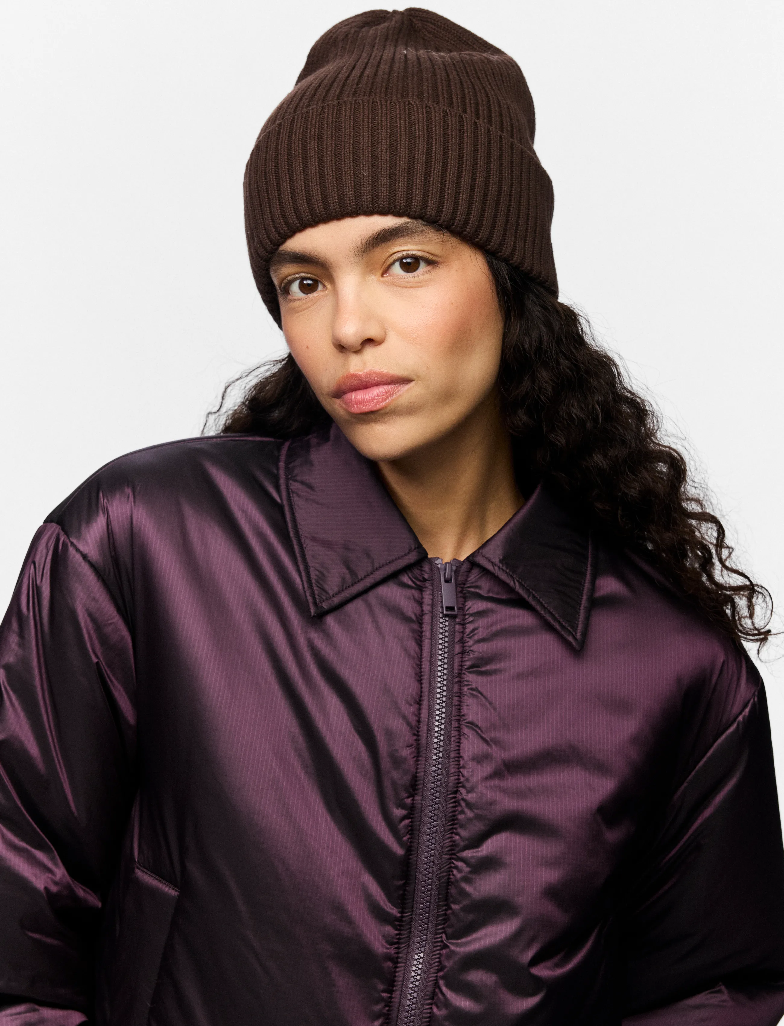 Pieces PCSVEA HOOD NOOS BC - Pieces - HOT FUDGE / brown