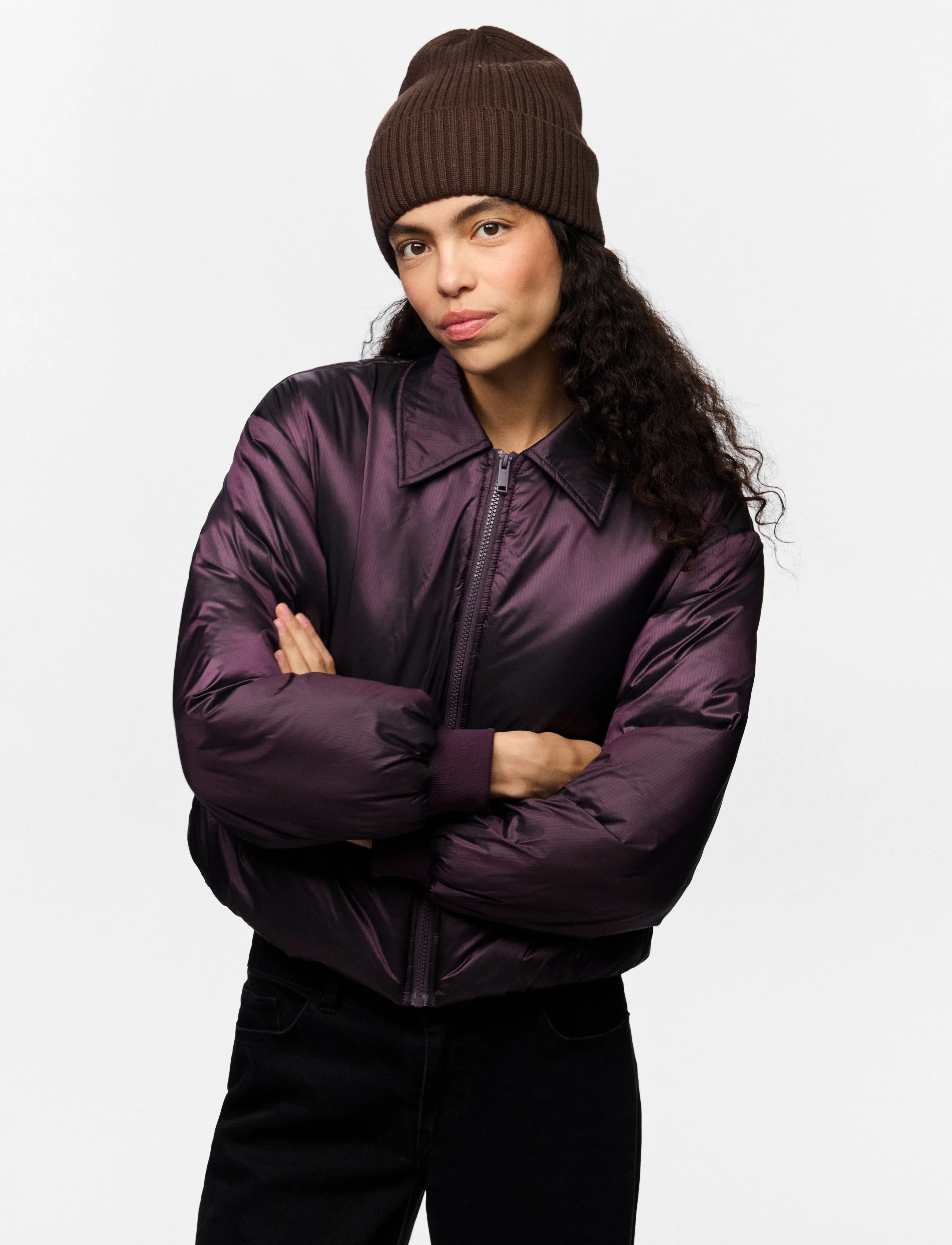 Pieces - PCSVEA HOOD NOOS BC - beanies - hot fudge - 2