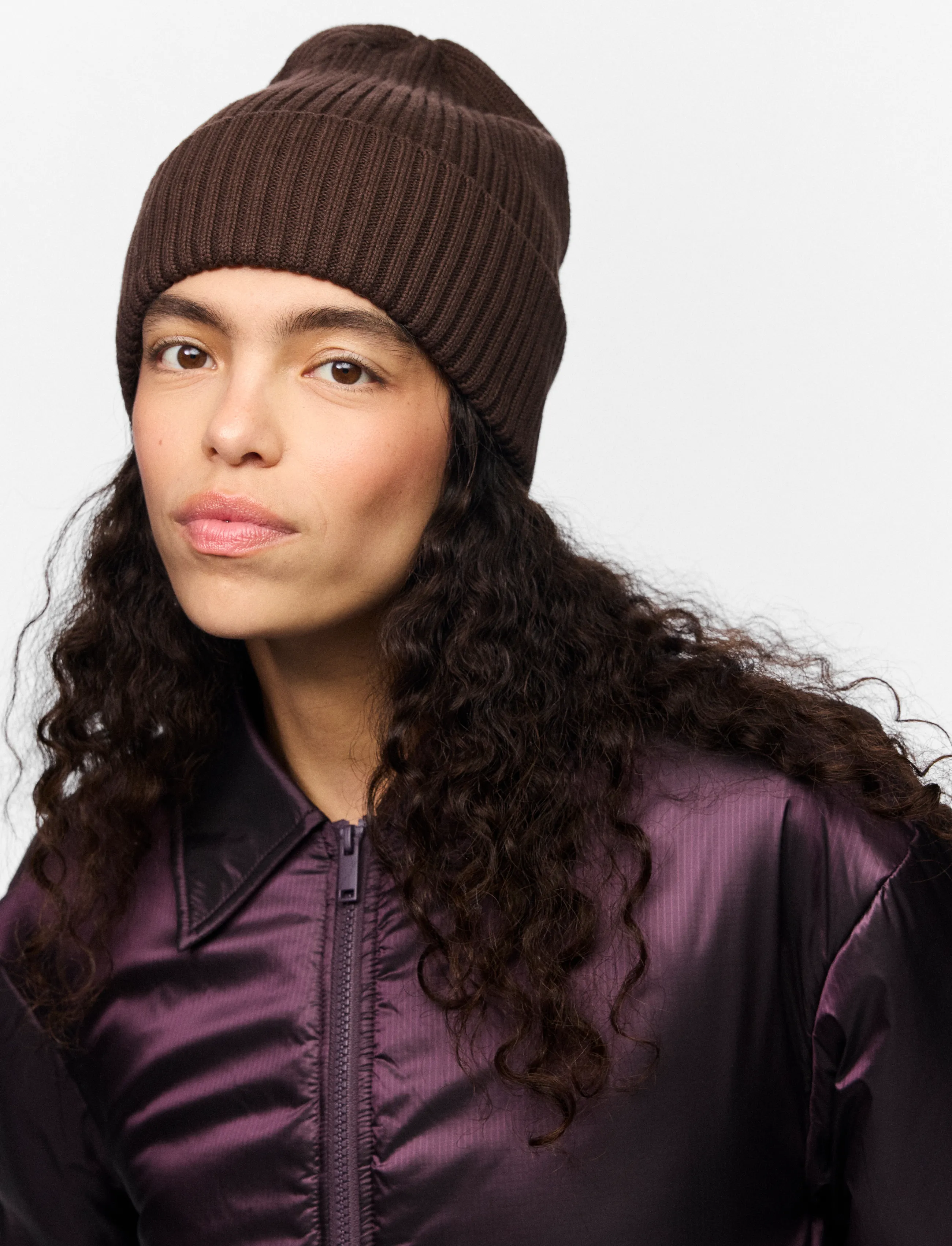 Pieces - PCSVEA HOOD NOOS BC - beanies - hot fudge - 4