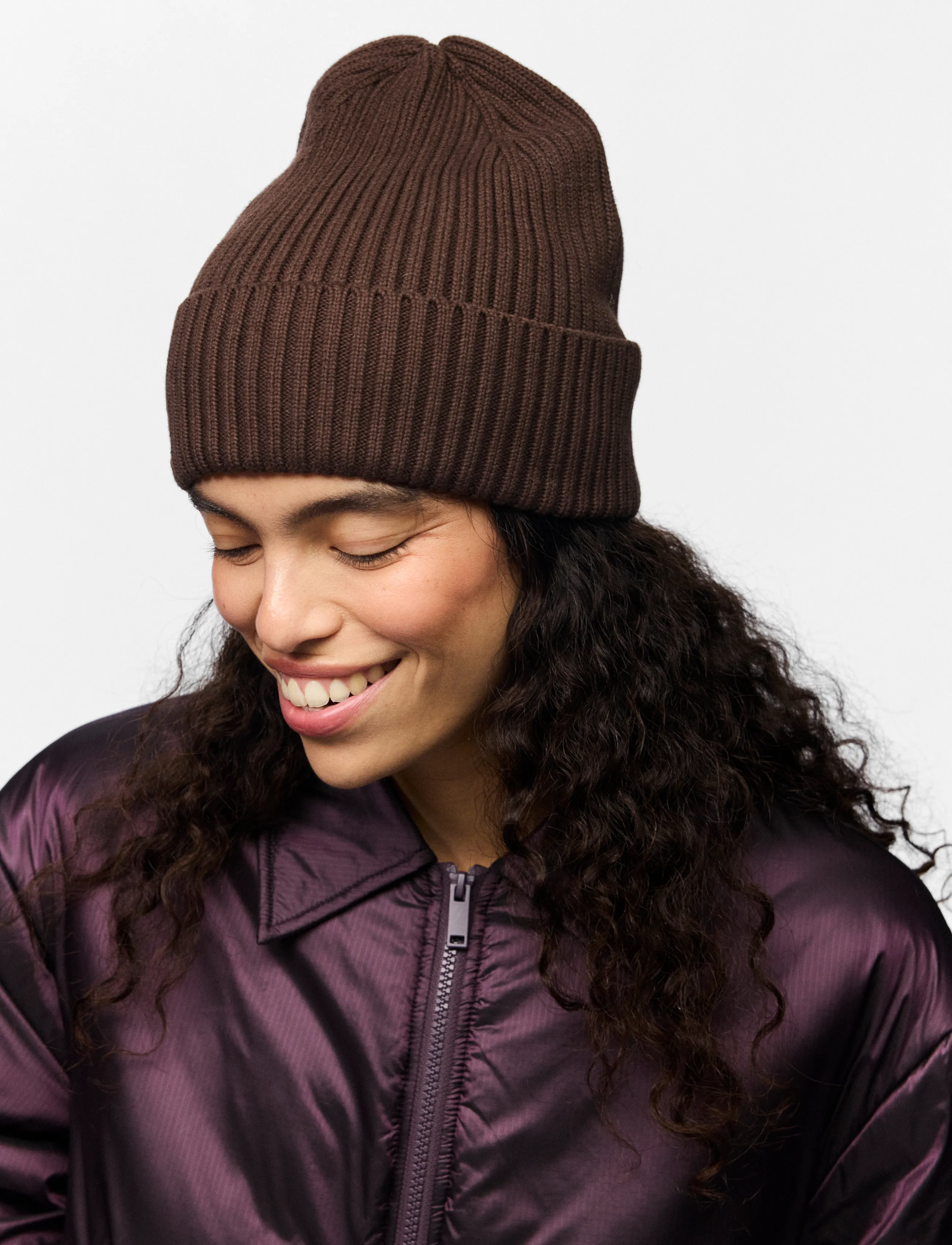 Pieces - PCSVEA HOOD NOOS BC - beanies - hot fudge - 5